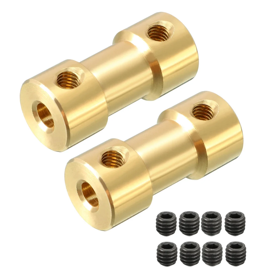 2pcs Shaft 3mm x 3mm Connector Adapter for RC Airplane Boat Motor L20XD9
