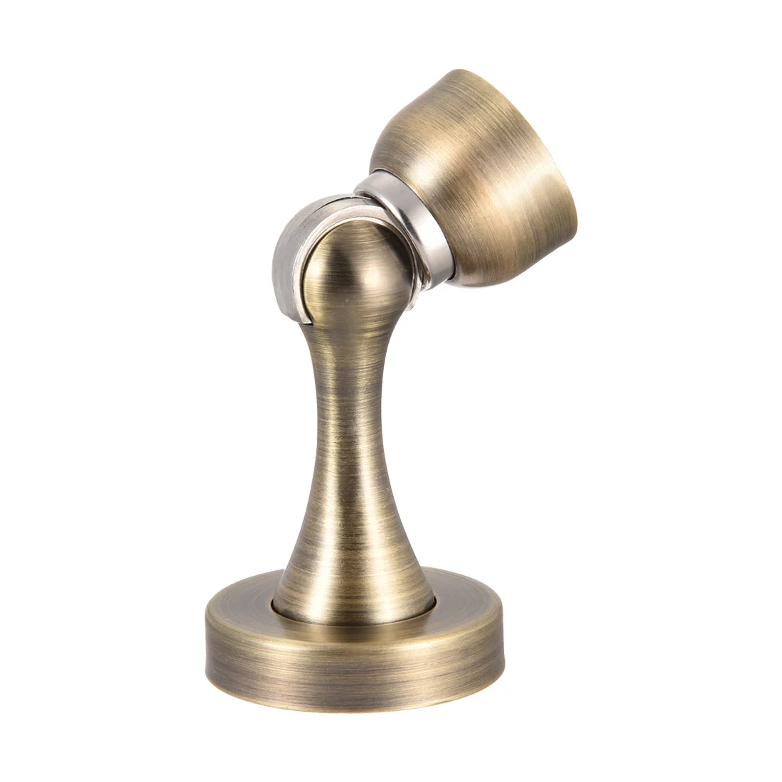 201 Stainless Steel Door Magnetic Catch Holder Stopper Screw Wall Mount Brass Tone