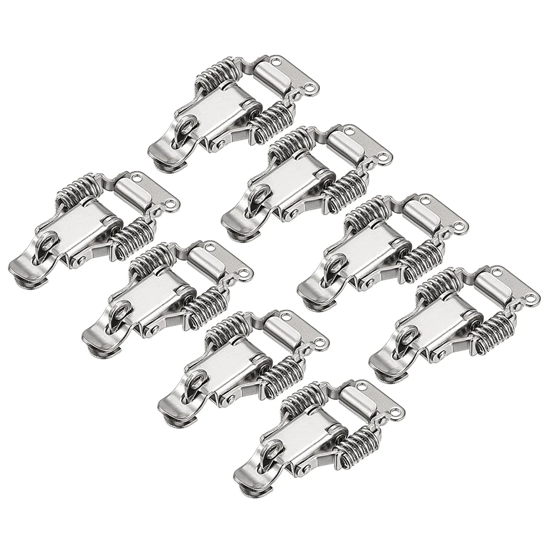 8pcs 304 Stainless Steel Spring Loaded Toggle Latch Catch Clamp 66mm