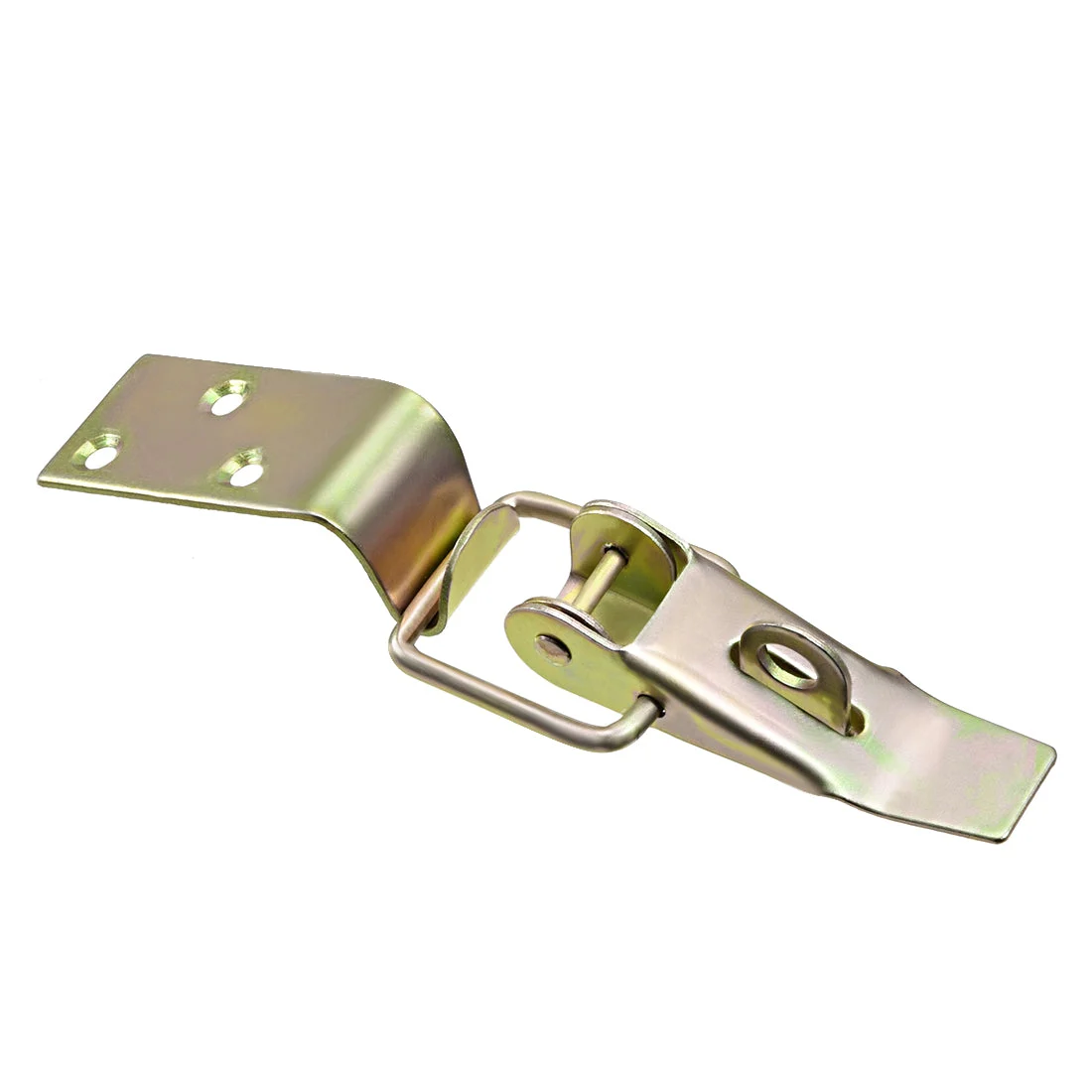 2 pcs Iron Spring Loaded Toggle Case Box Chest Trunk Latch Catches Hasps Clamps, 140mm Overall Long