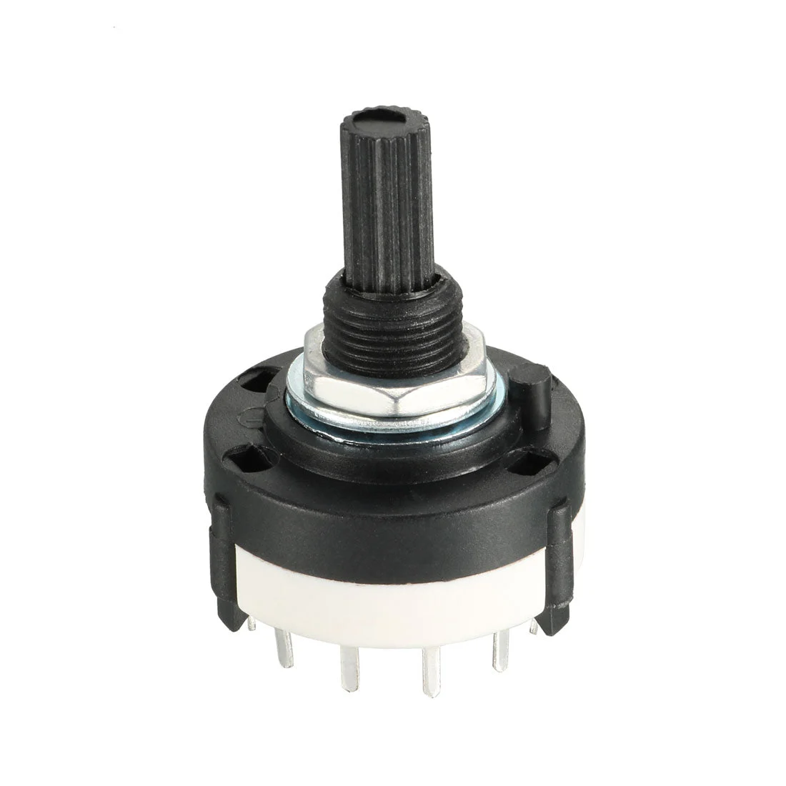 2P6T 2 Pole 6 Throw Selectable Single Deck Band Channel Rotary Switch Selector 1 Pcs