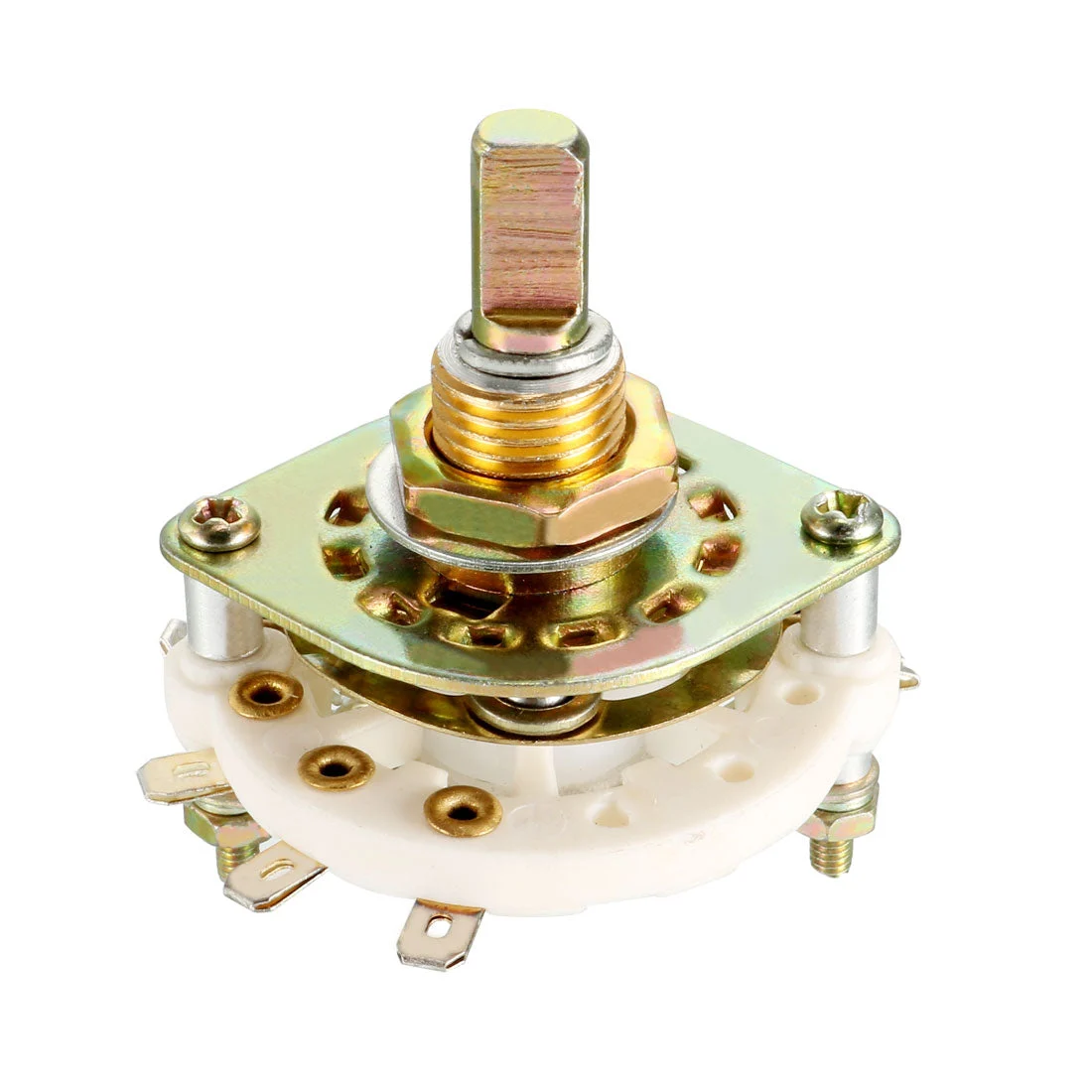 1P8T 1 Pole 8 Position Selectable Single Deck Band Channel Rotary Switch Selector