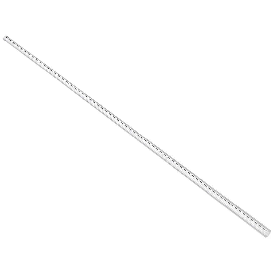 8mmx500mm Straight White Line Solid Acrylic Round Rod PMMA Bar