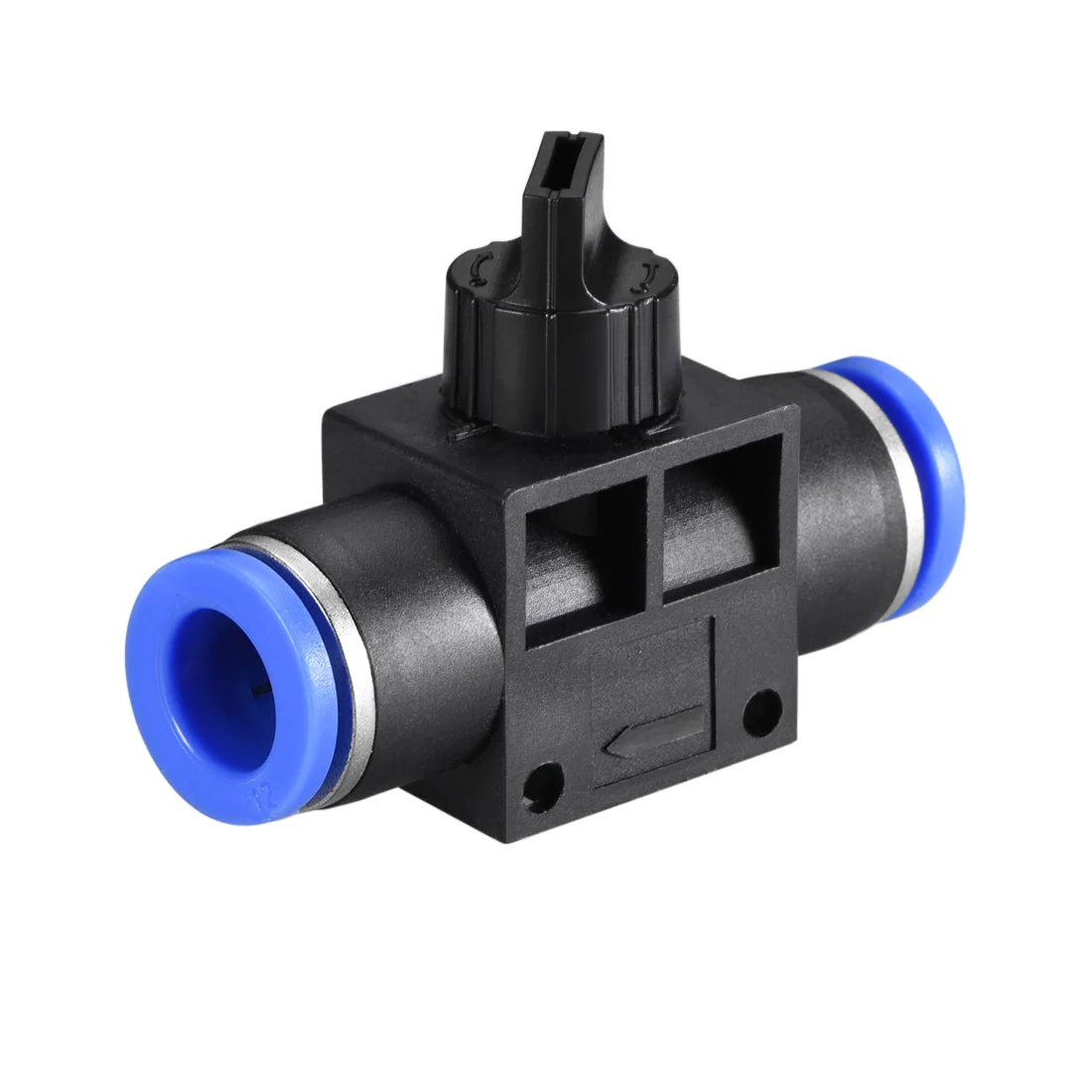 12mm OD Pneumatic Air Flow Control Speed Valve Union Straight