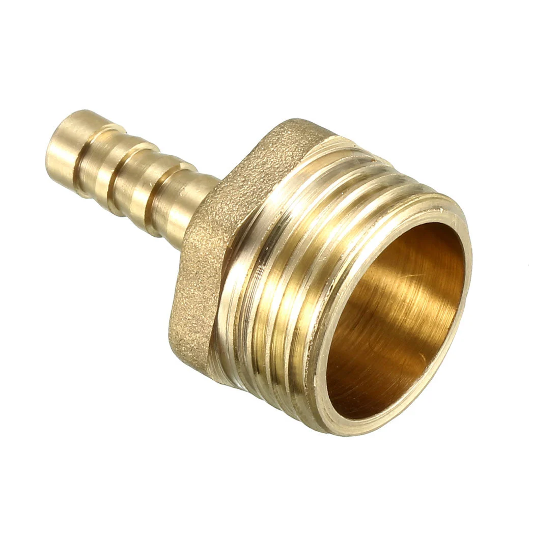 Brass Barb Hose Fitting Connector Adapter 6mm Barbed x 1/2 PT Male Pipe