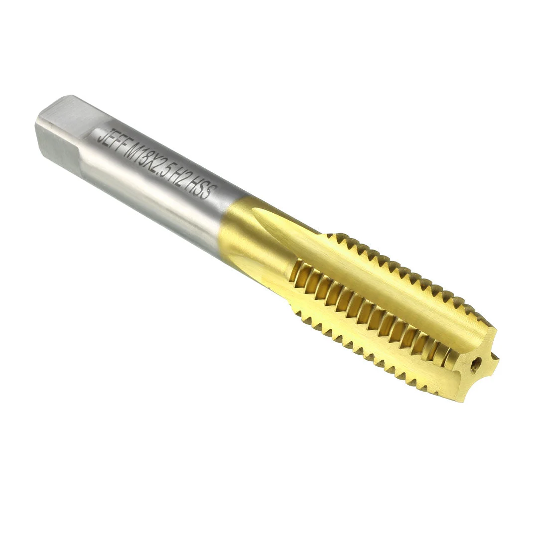 Metric Taps M18 x 2.5mm Pitch Thread Plug Tap HSS for Router Electric Drill