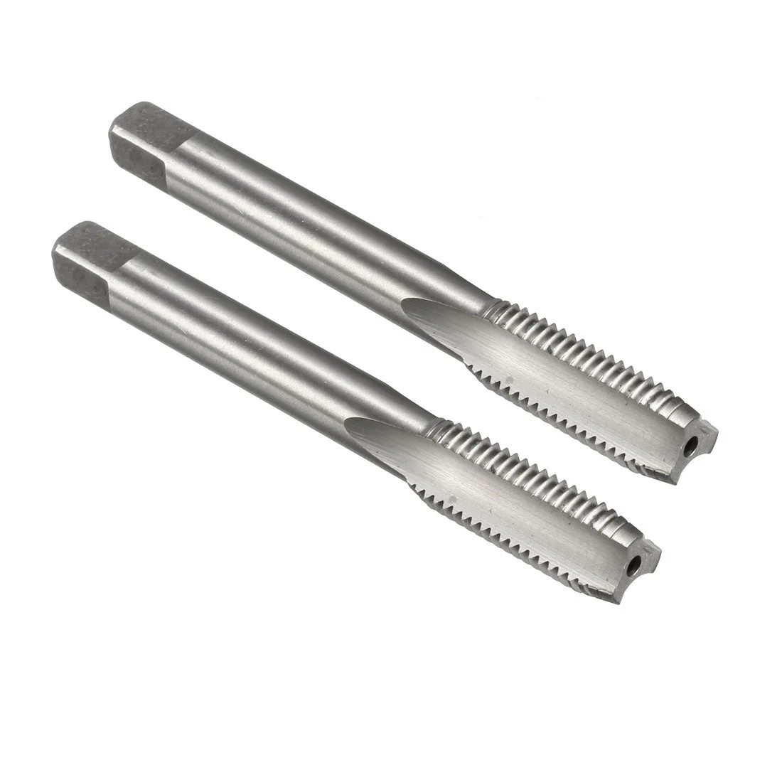 Metric Tap M10 x 1.25mm Pitch H2 Right Hand Thread Plug HSS for Threading Machine Electric Drill DIY 2pcs
