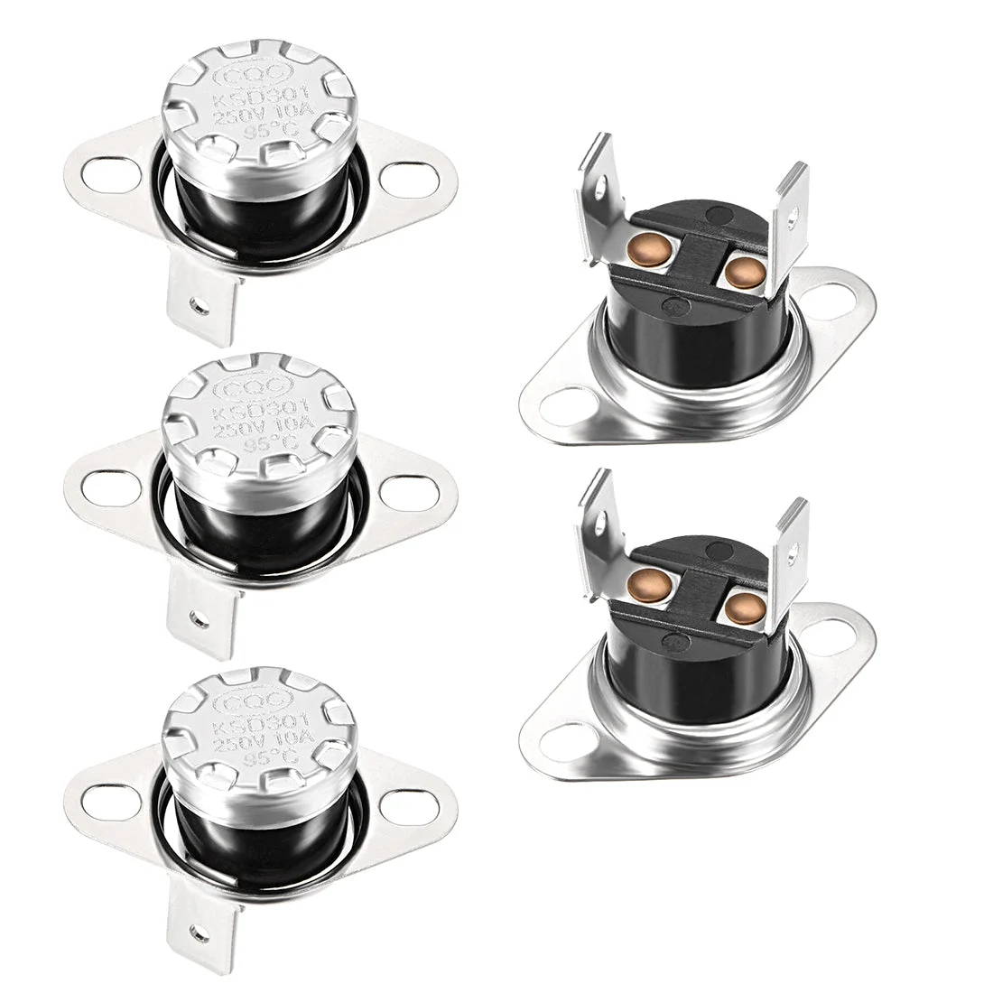 Temperature Control Switch , Thermostat , 95°C 10A Normally Closed NC 5pcs