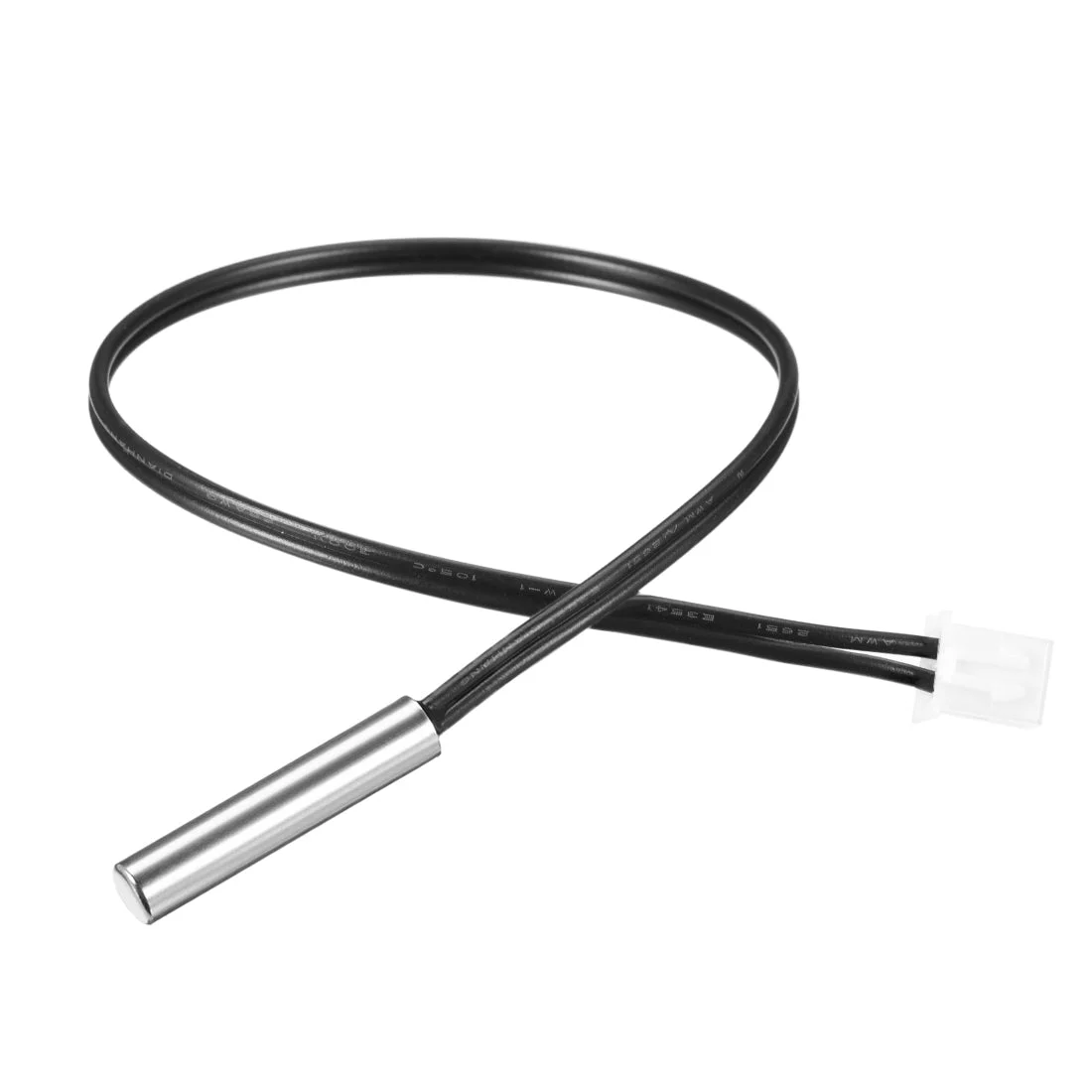 200K NTC Thermistor Probe 7.9 Inch Stainless Steel Sensitive Temperature Temp Sensor for Air Conditioner