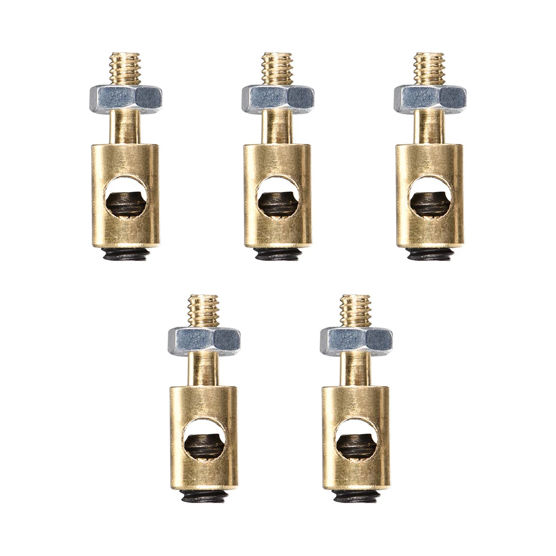 Linkage Stoppers Connecting Servo Arm,Push Rod for RC Airplane,D4x2.5mm 5pcs