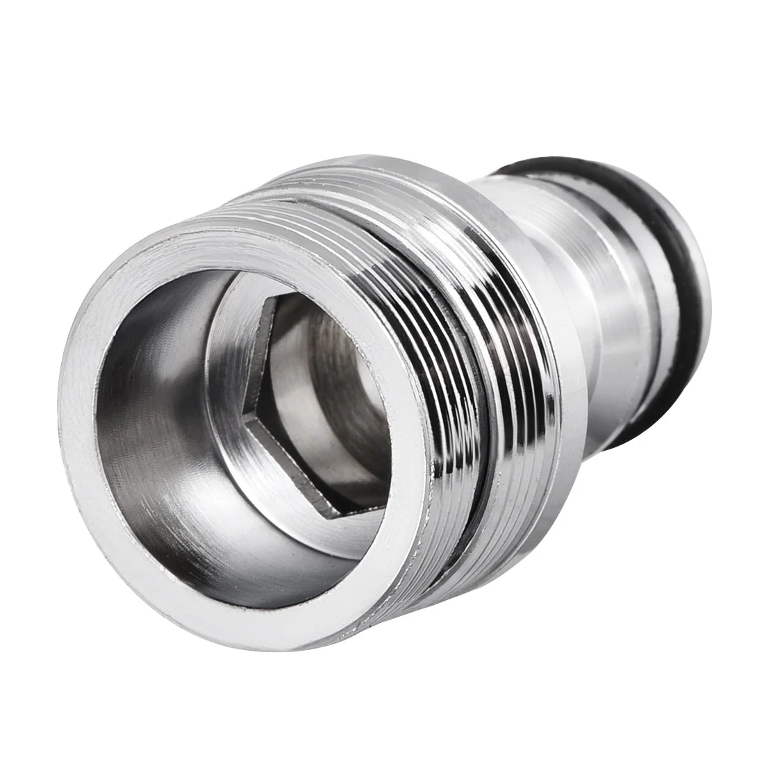 Garden Hose Quick Connect Nickel-plated Water Hose Fitting Connectors M24 Male Threaded Adapter