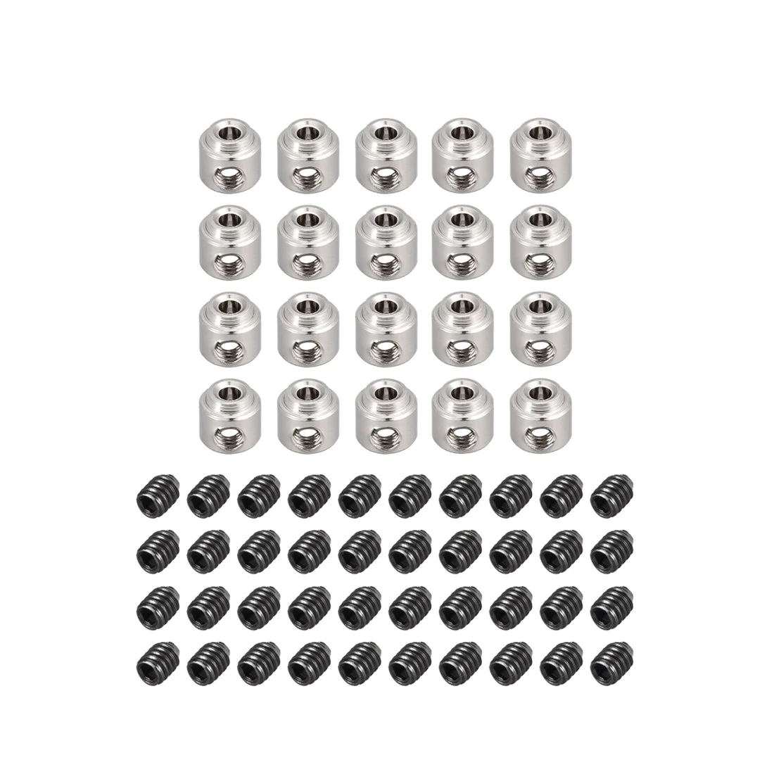 20PCS RC Airplane Plane Landing Gear Wheel Stop 2.1mm Shaft Hole Dia.