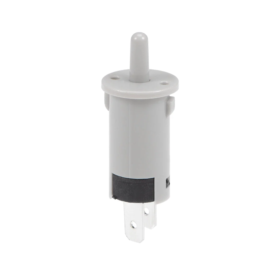 Uxcell Refrigerator Door Light Switch 10mm Momentary Fridge Switch Normally Closed PS-KA5 AC 250V 1A Grey