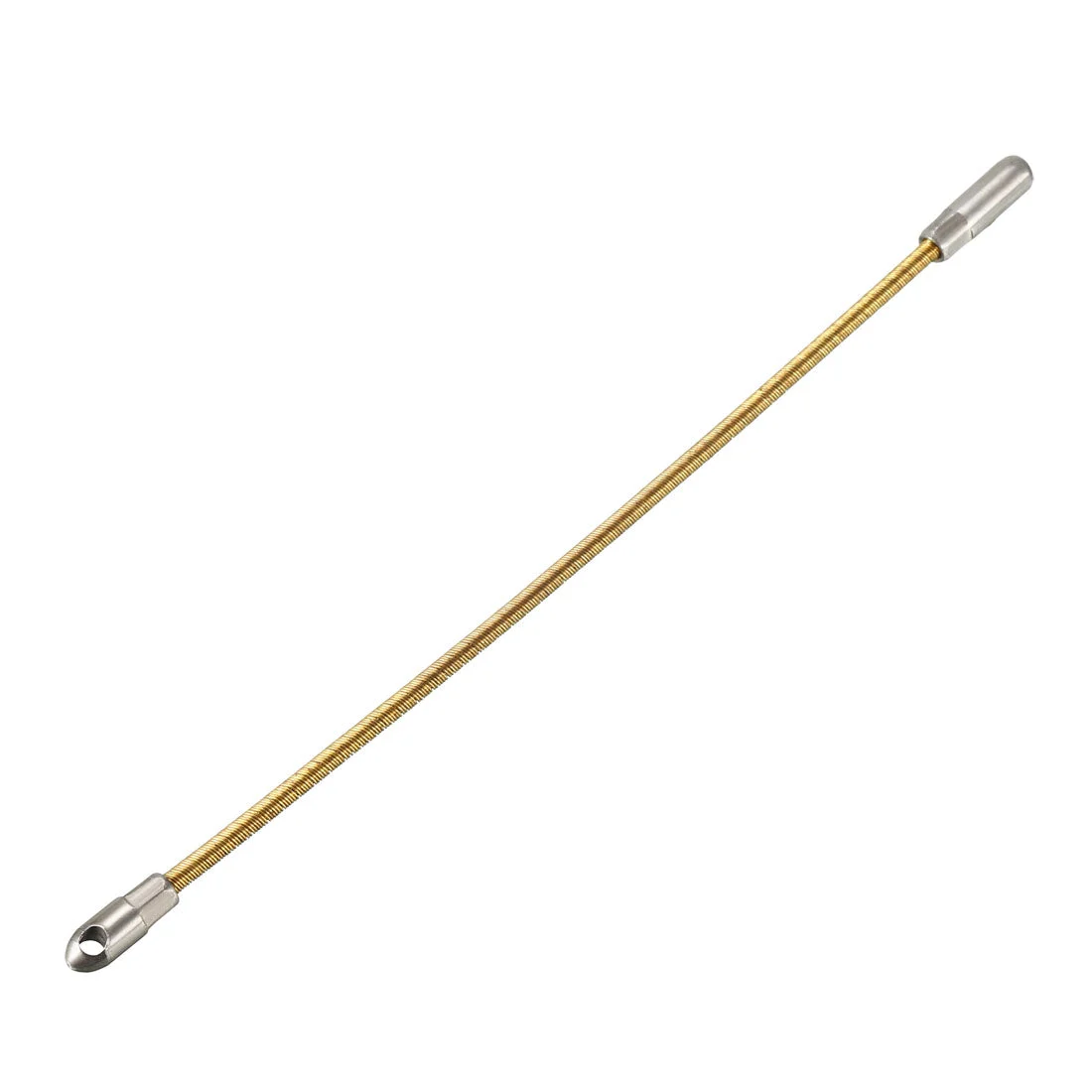 Uxcell 155mm/6-inch Flexible Fish Tape Leader Wire Cable Puller for 4mm Wire Puller