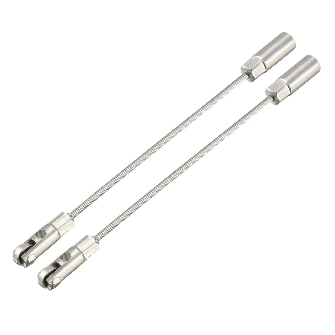 Uxcell 2PCS 140mm Fish Tape Leader Wire Cable Puller with Roller for 4mm Wire Puller