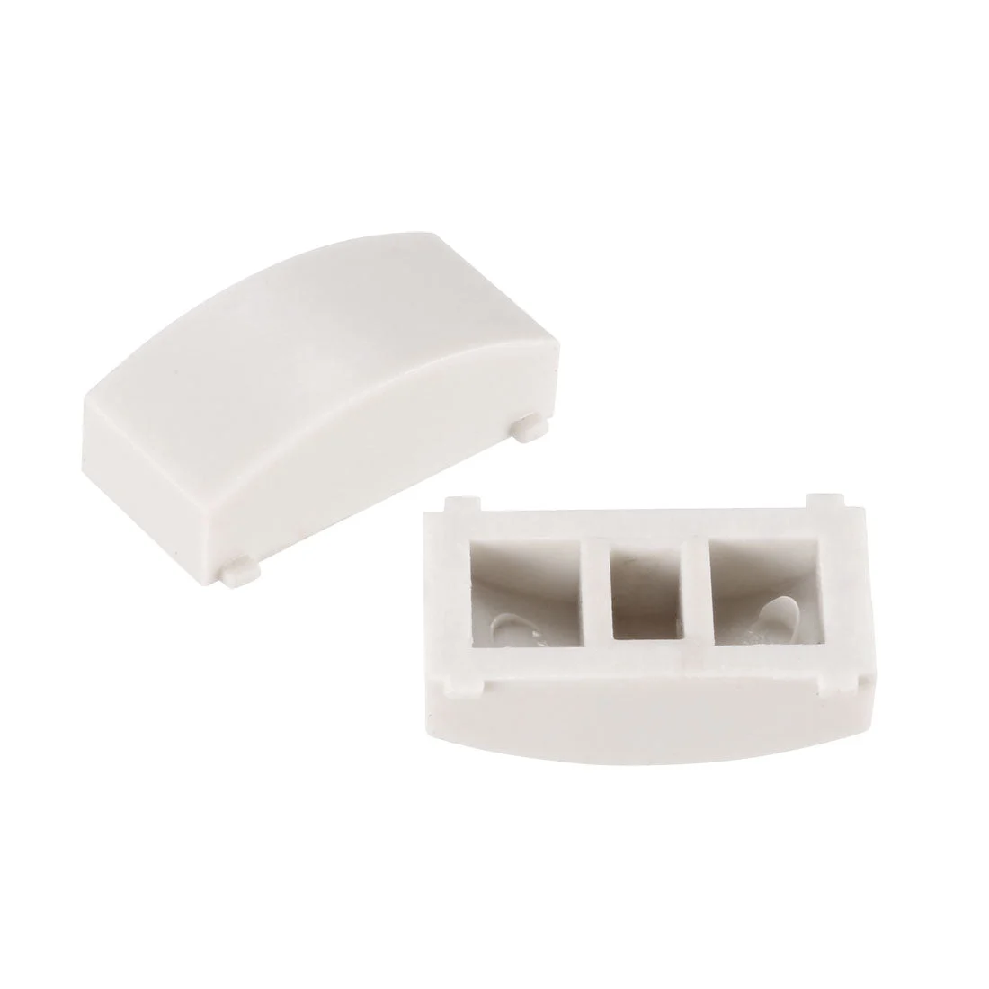 Uxcell 50Pcs Tactile Push Button Switch Caps 12.4mmx4.5mm for 8mmx8mm Latching Tactile Switch White