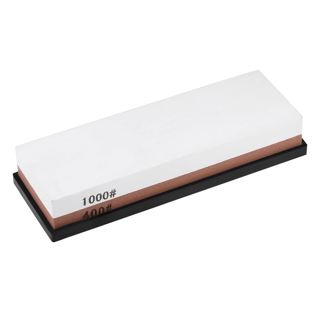 Uxcell Double-Sided Whetstone Knives Sharpener Sharpening Stone 400/1000 Grit for Scissors Razors Carving Tool