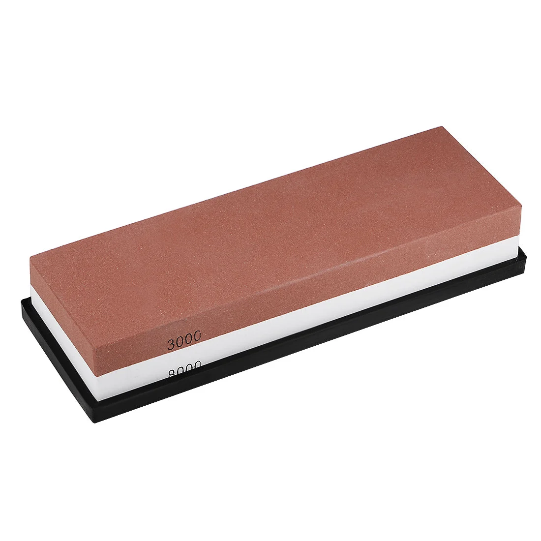 Uxcell Double-Sided Whetstone Knives Sharpener Sharpening Stone 3000/8000 Grit for Scissors Razors Carving Tool