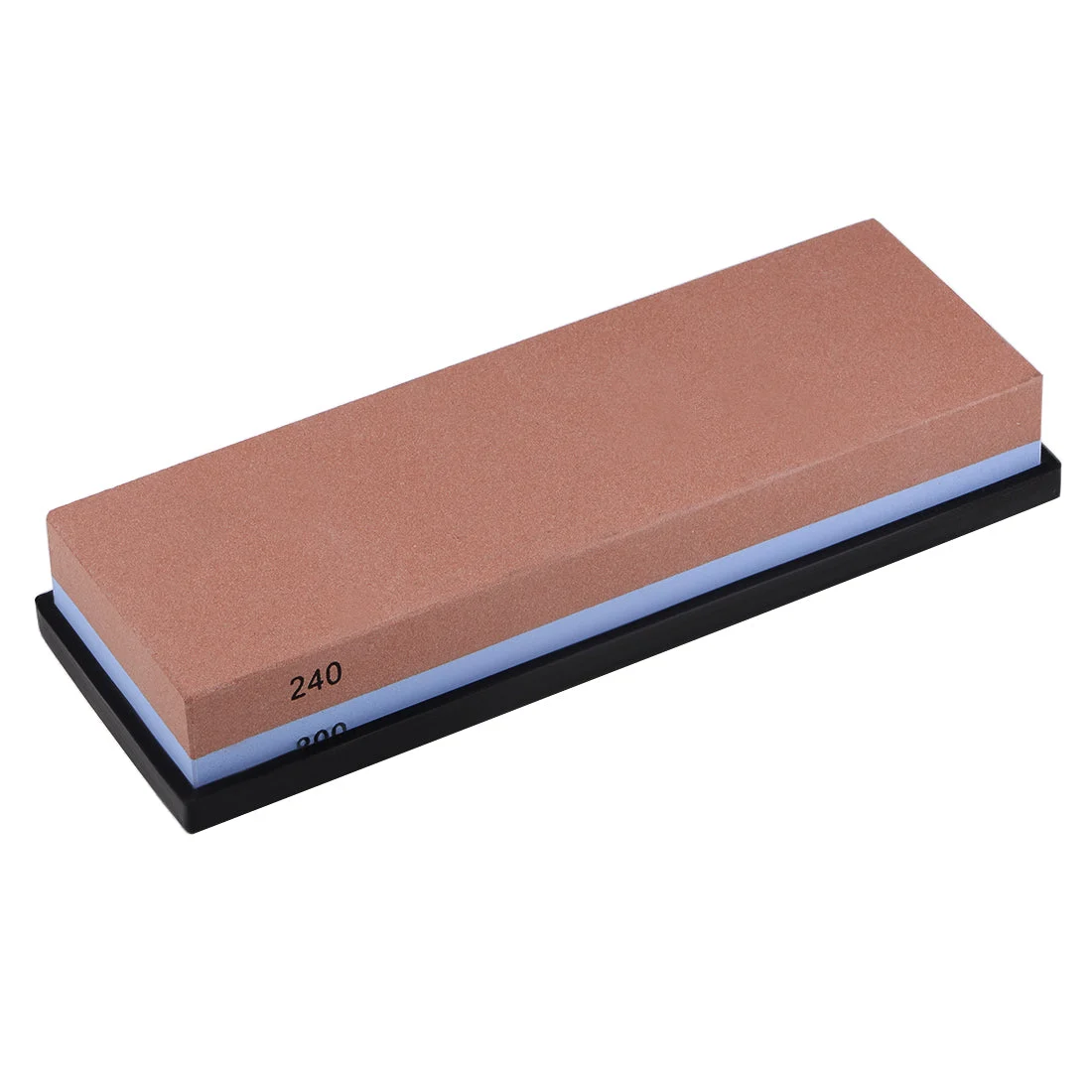Uxcell Double-Sided Whetstone Knives Sharpener Sharpening Stone 240/800 Grit for Scissors Razors Carving Tool