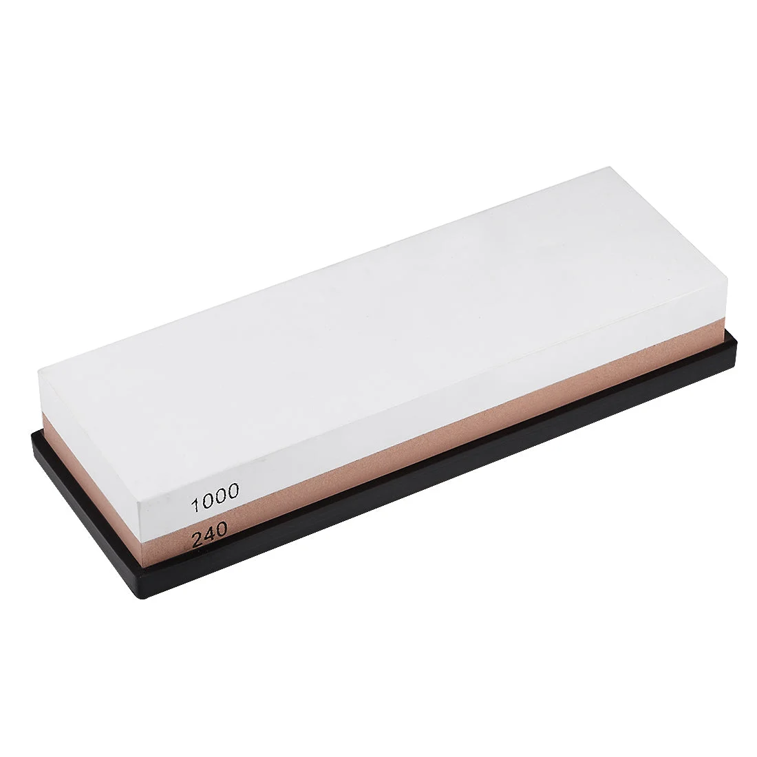 Uxcell Double-Sided Whetstone Knives Sharpener Sharpening Stone 240/1000 Grit for Scissors Razors Carving Tool
