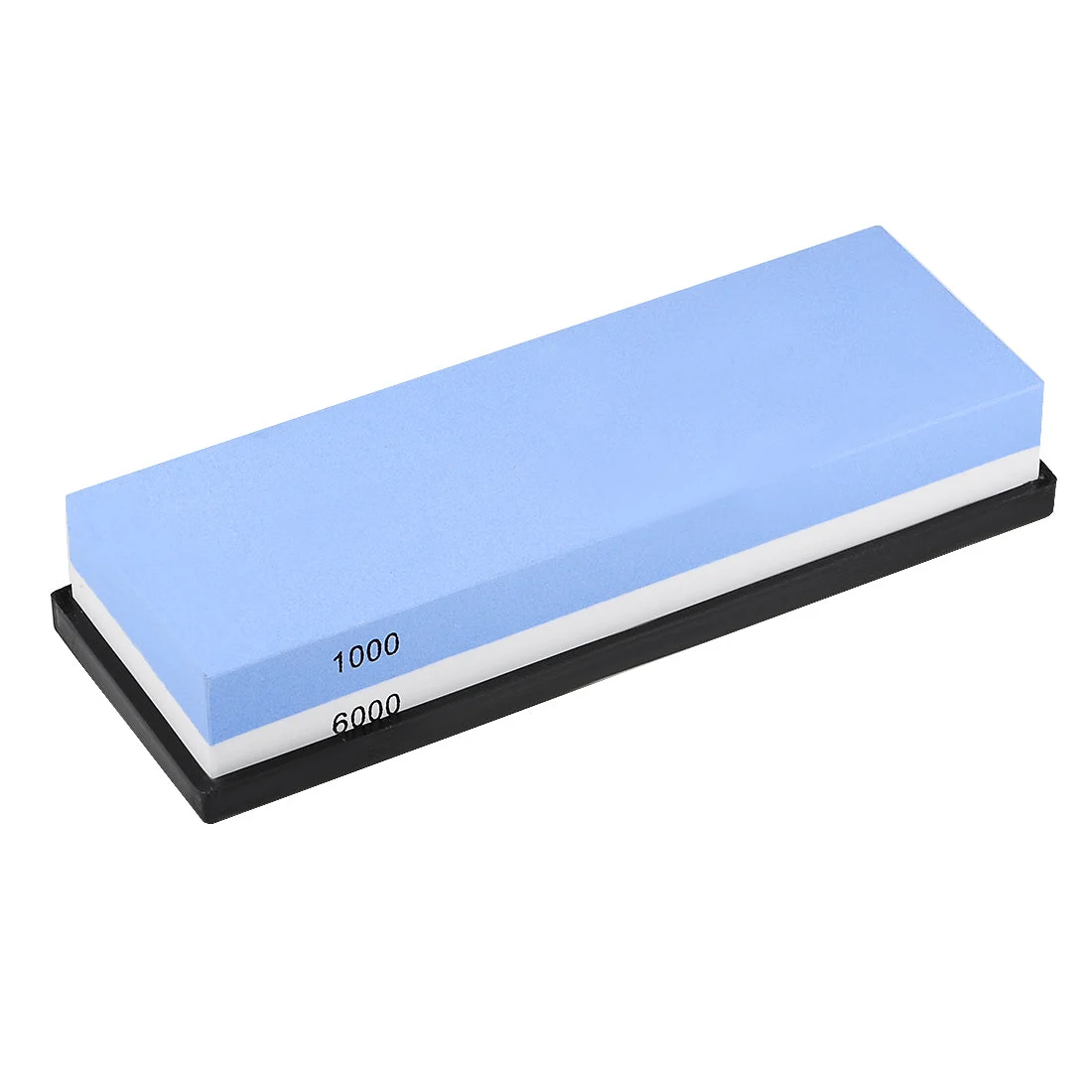 Uxcell Double-Sided Whetstone Knives Sharpener Sharpening Stone 1000/6000 Grit for Scissors Razors Carving Tool