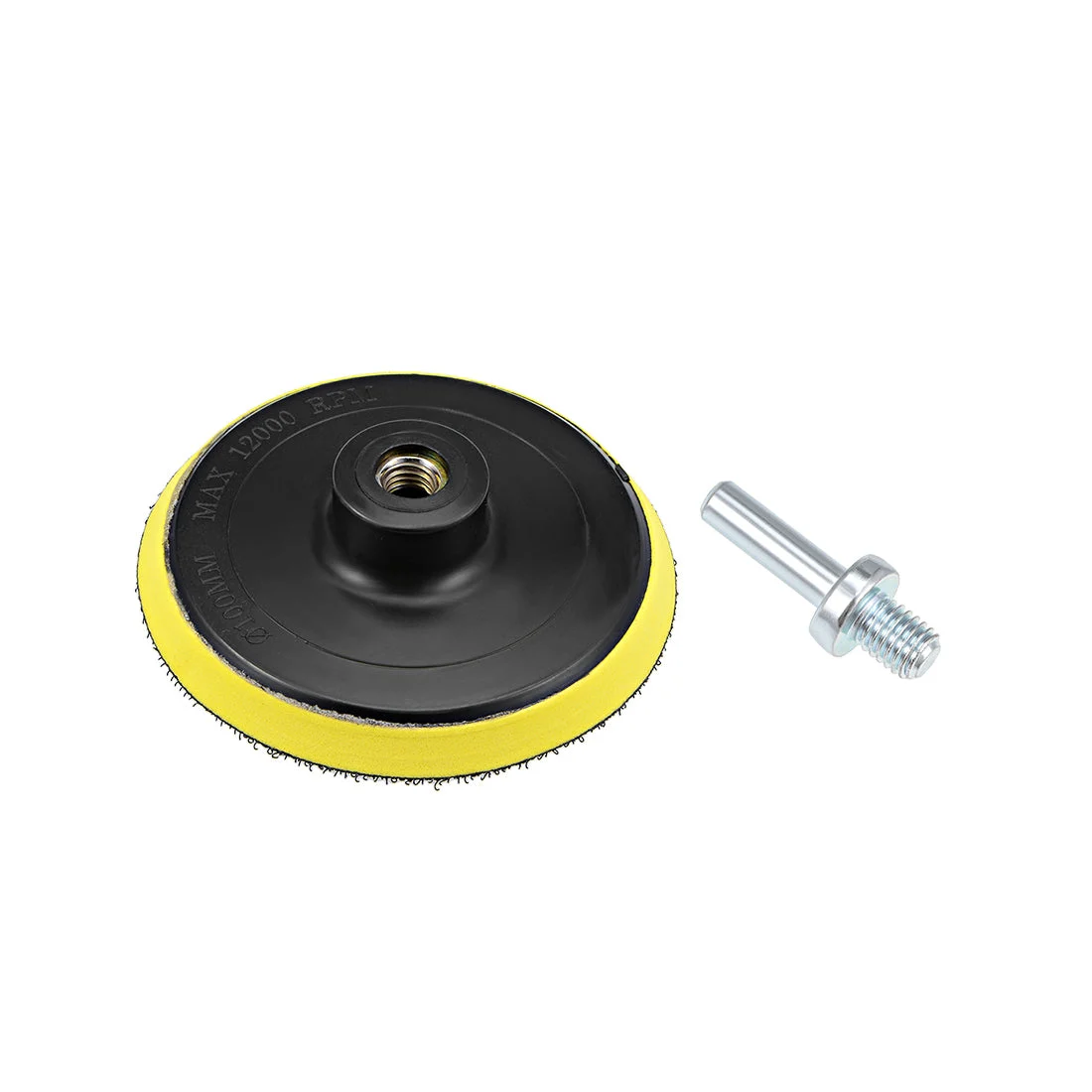 4-inch Hook and Loop Backing Pad, Orbital Sander Polisher Polishing Sanding Pad M10 Drill Adapter
