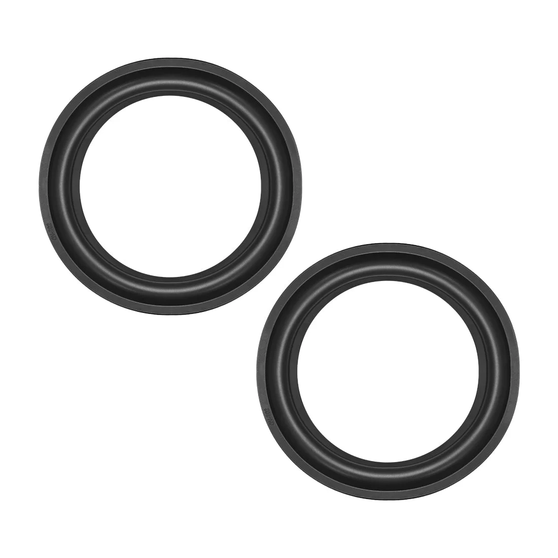 Uxcell 7" 7inch Speaker Rubber Edge Surround Rings Replacement Part for Speaker Repair or DIY 2pcs