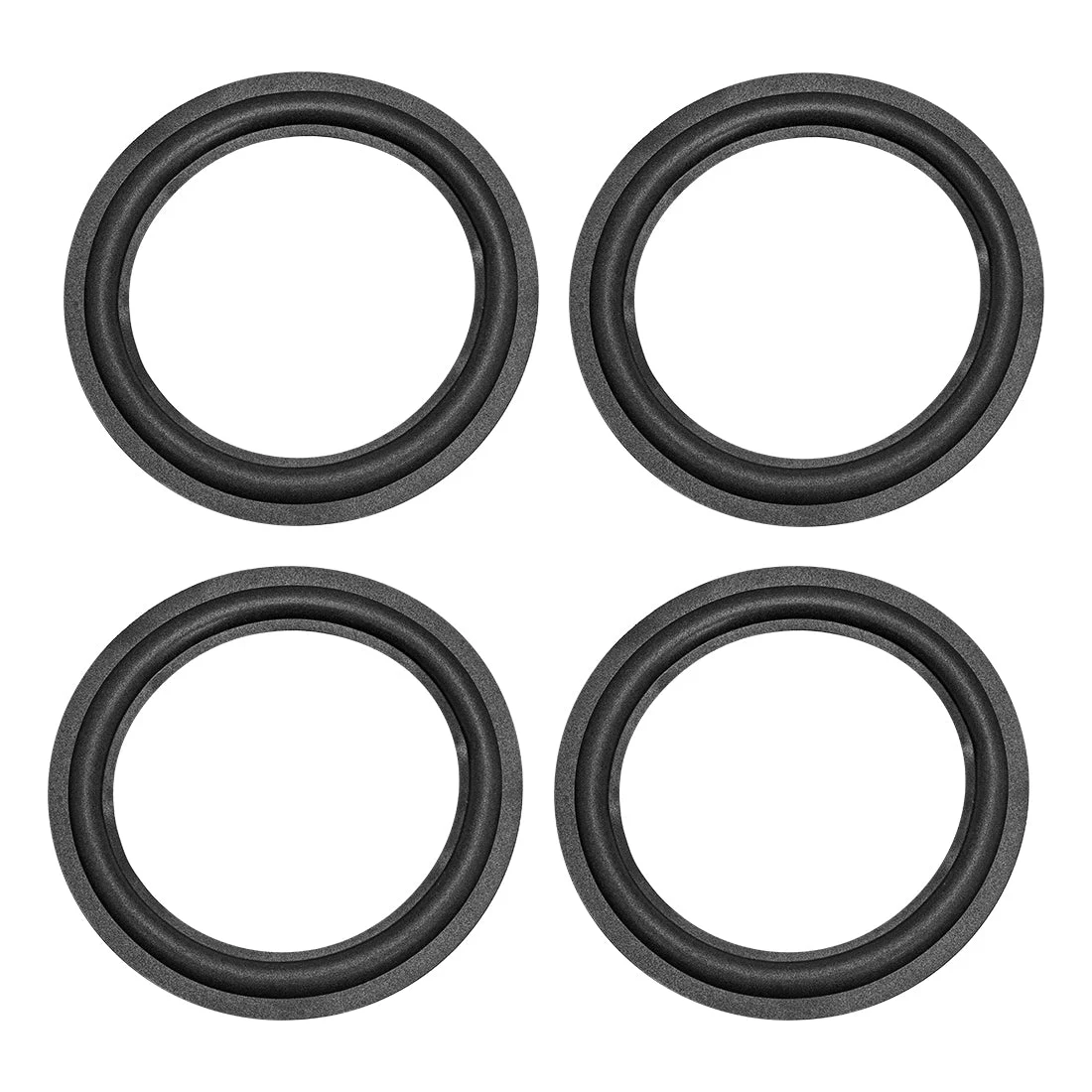Uxcell 155mm Speaker Foam Edge Surround Replacement Part for Speaker Repair or DIY 4pcs