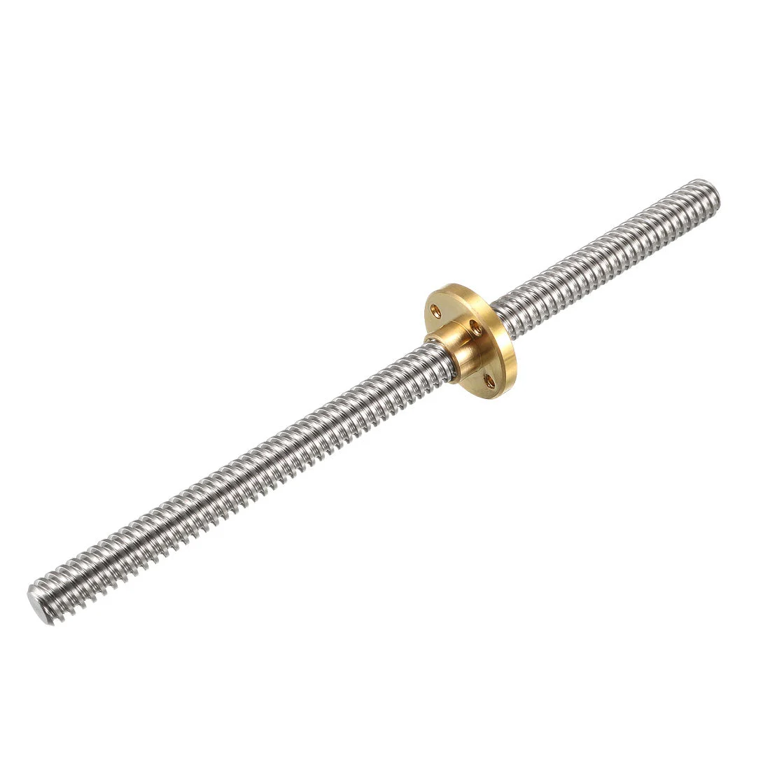 150mm T8 Pitch 2mm Lead 2mm Lead Screw Rod with Copper Nut for 3D Printer