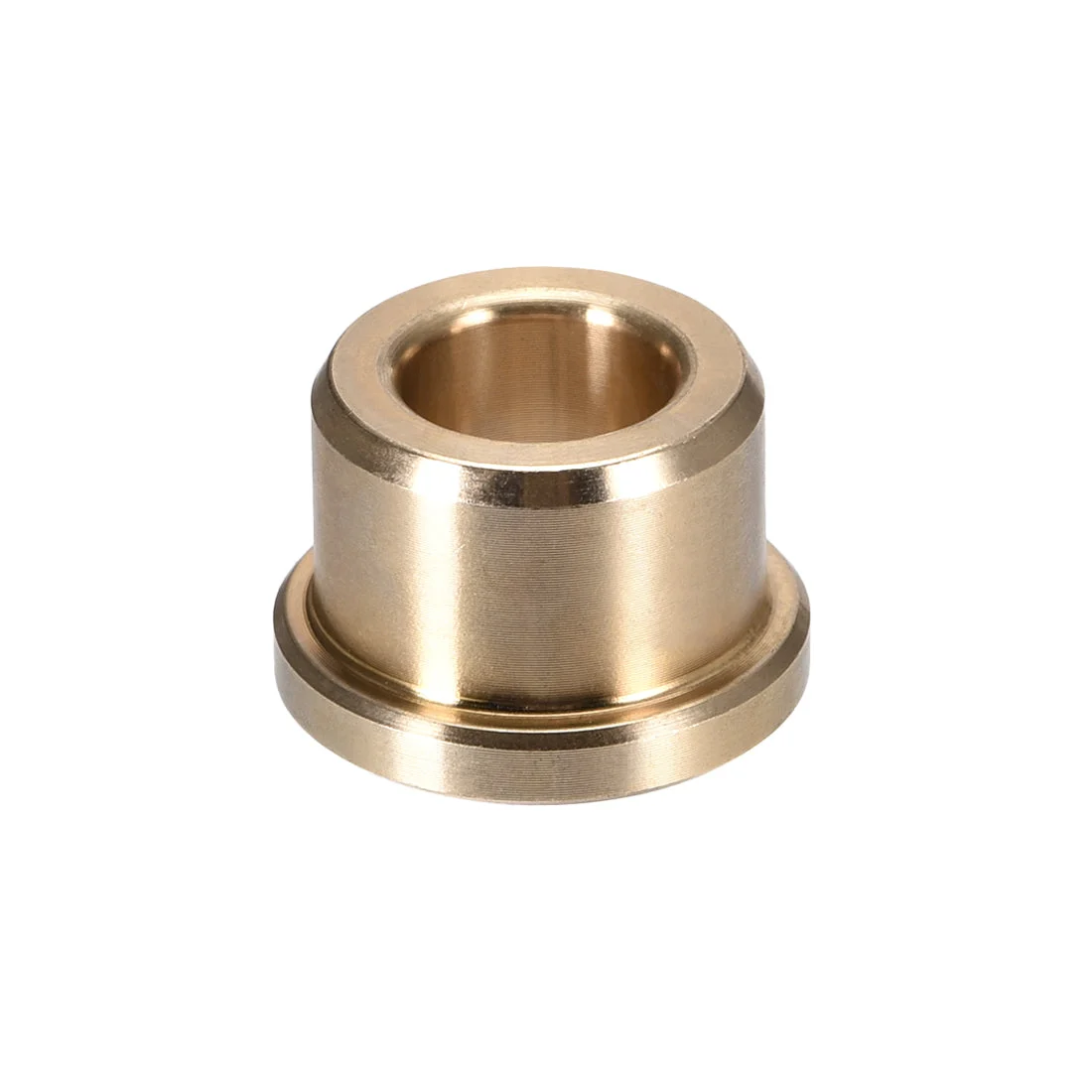 Flange Bearing Sleeve, 3/8" x 5/8" x 1/2" Sintered Bronze Bushings