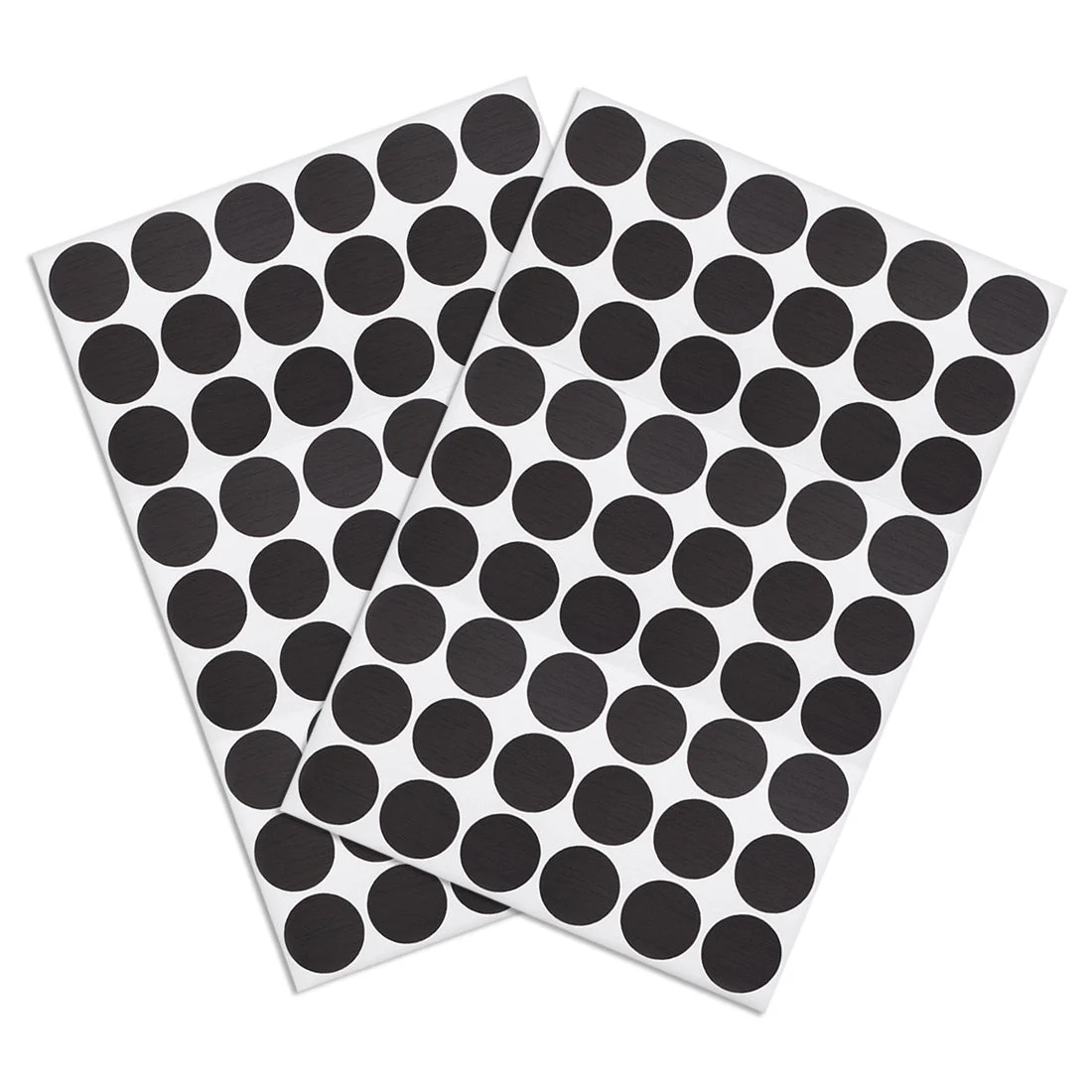 Screw Hole Covers Stickers Textured Plastic Self Adhesive Stickers for Wood Furniture Cabinet Shelve Plate 21mm Dia 108pcs in 2Sheet Black Lines