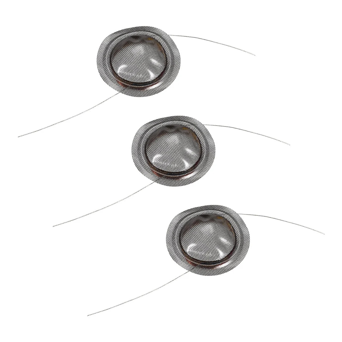 Uxcell 19mm Tweeter Voice Coil Speaker High Tone Silk Dome Tweeter Accessory 3pcs