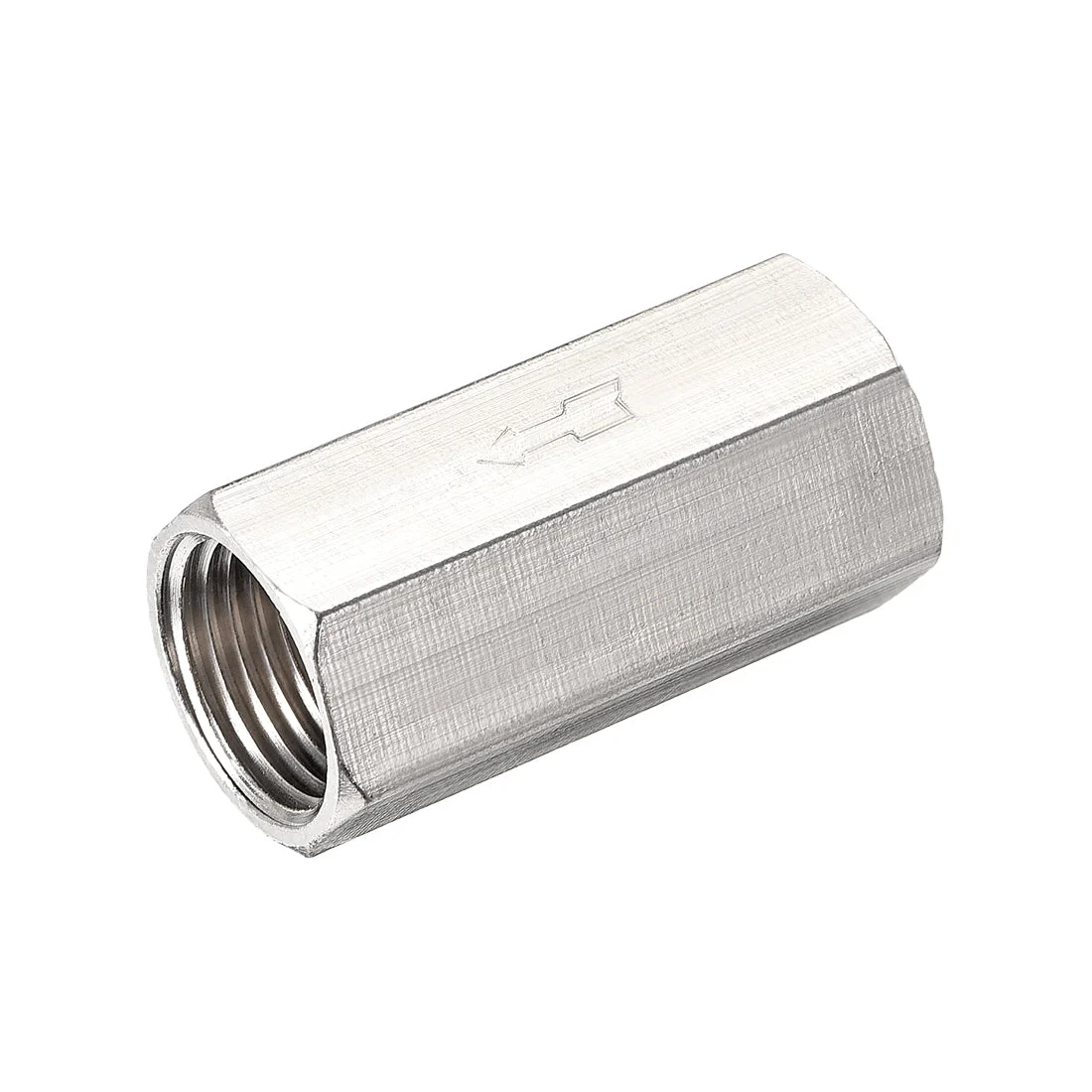 Uxcell One Way Air Check Valve 1/2BSP Female Threaded Full Port Check Valve