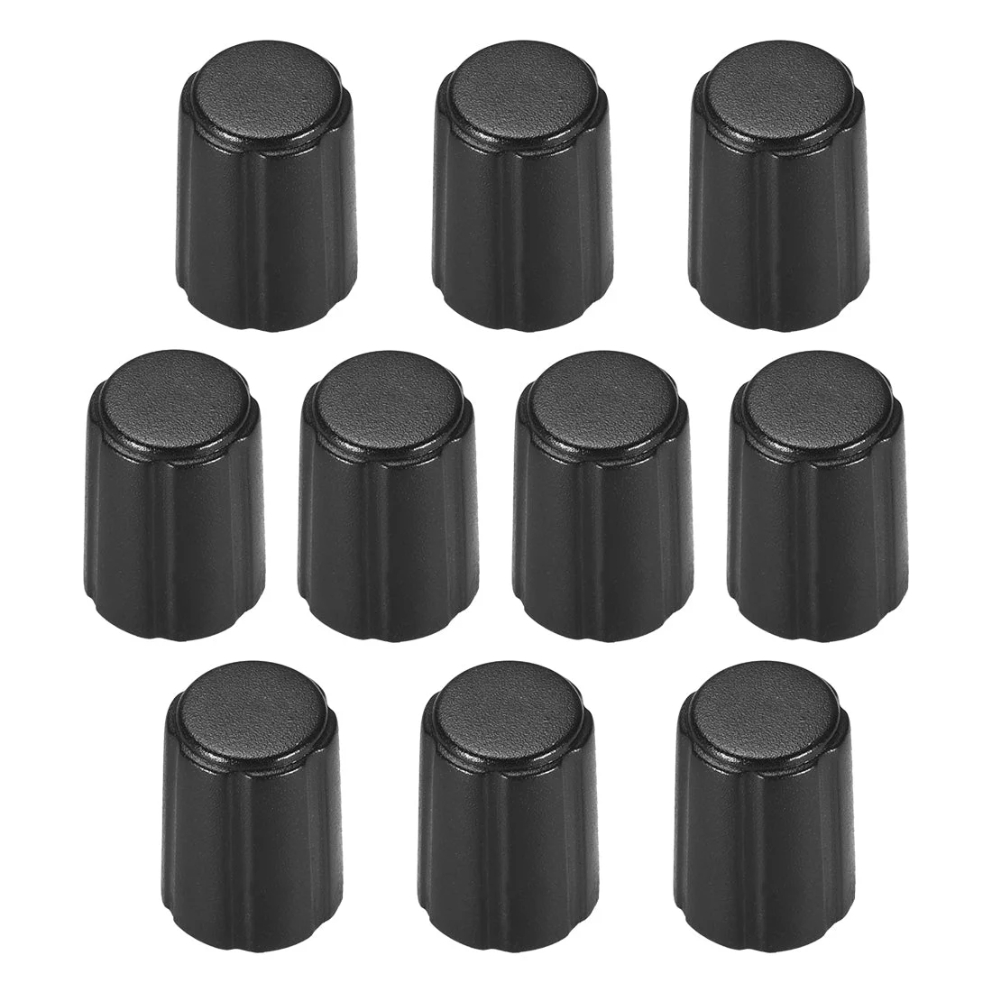 10pcs,4x6mm Potentiometer Control Knobs for Electric Guitar Volume Tone Black