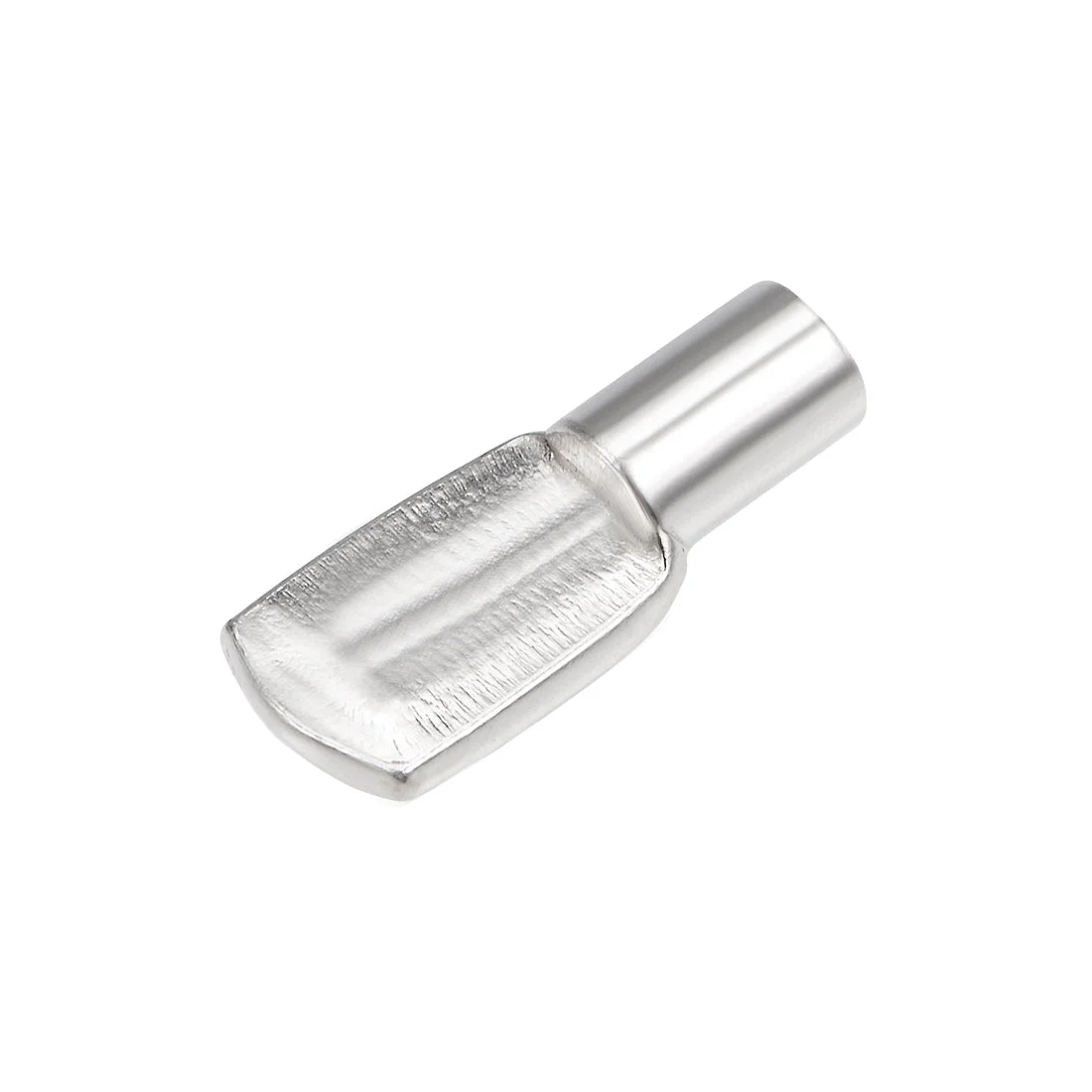 Shelf Bracket Pegs 5x19mm Nickel Plated Flat Spoon Shape Shelf Holder Support Pins for Cabinet Bookcase 50 Pcs