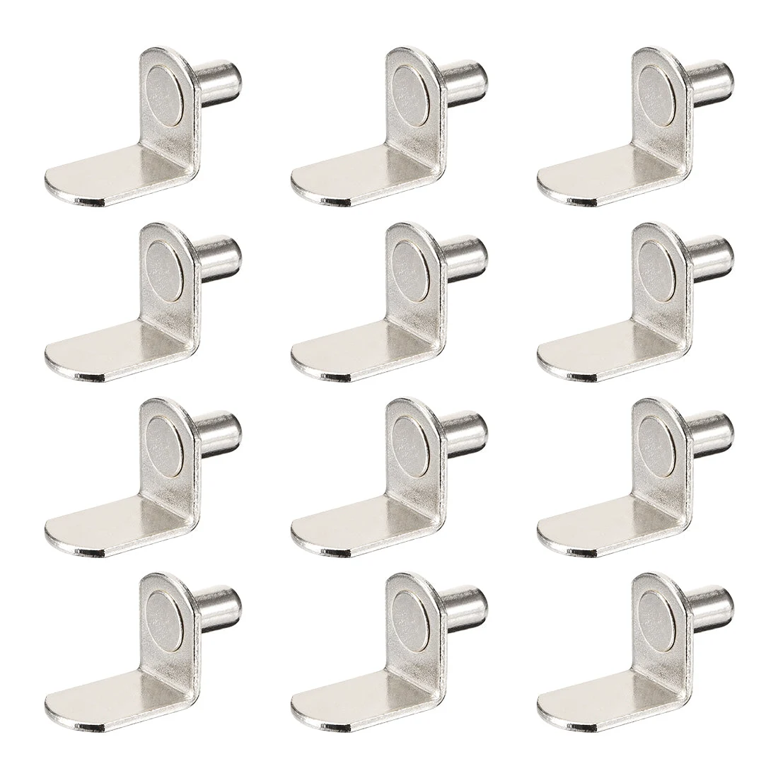 20pcs Shelf Support Studs Pegs Pins Plugs 6mm L-Shaped Cabinet Kitchen Brackets