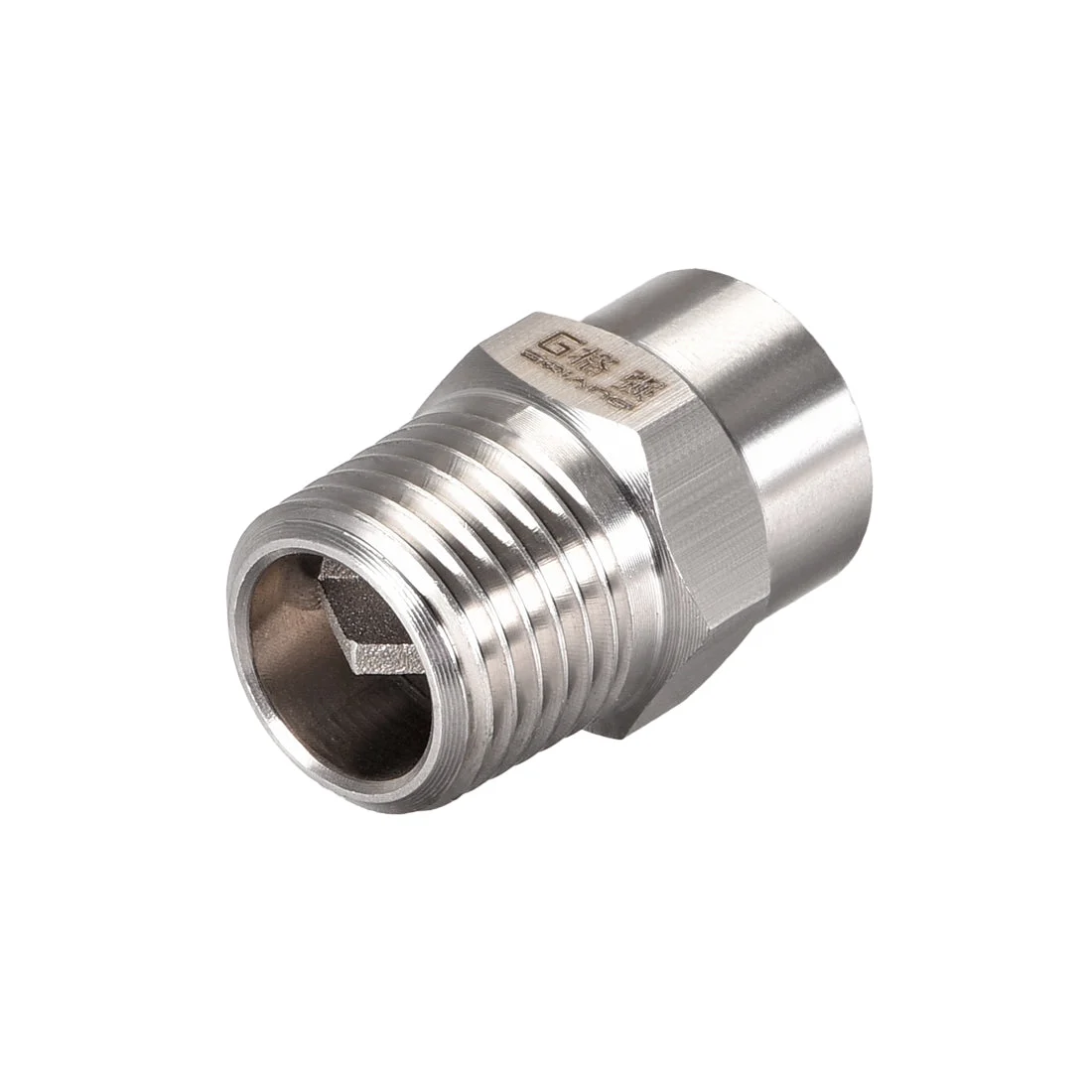 Full Cone Tip, 1/4BSPT Stainless Steel Wide Angle Nozzle