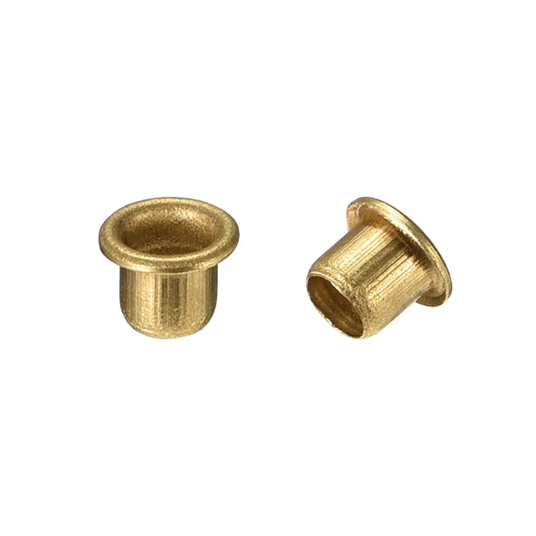 5mm x 5mm Through Hole Copper Hollow Rivets Grommets Circuit Board PCB 200Pcs