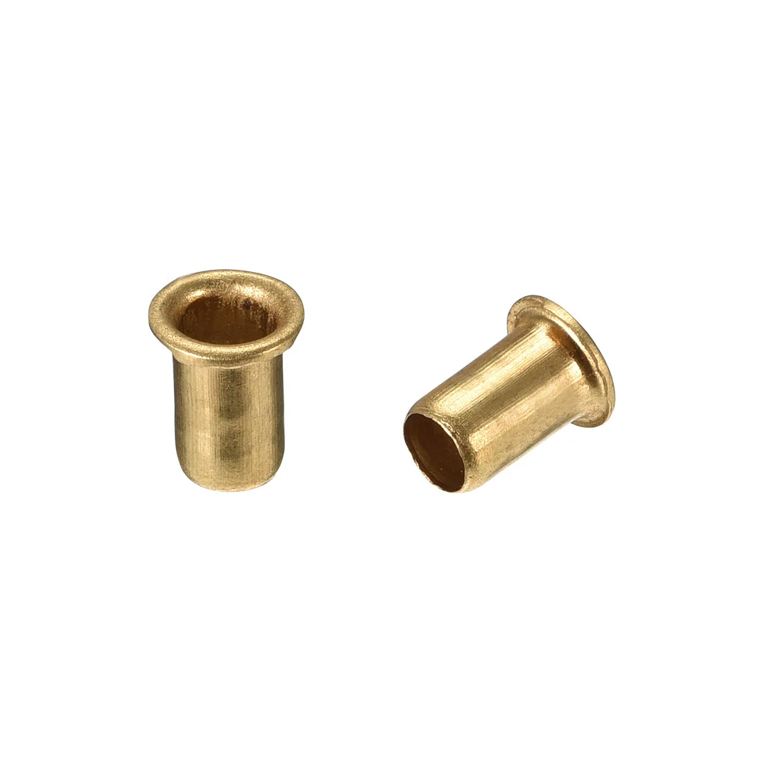 5mm x 8mm Through Hole Copper Hollow Rivets Grommets Circuit Board PCB 200Pcs