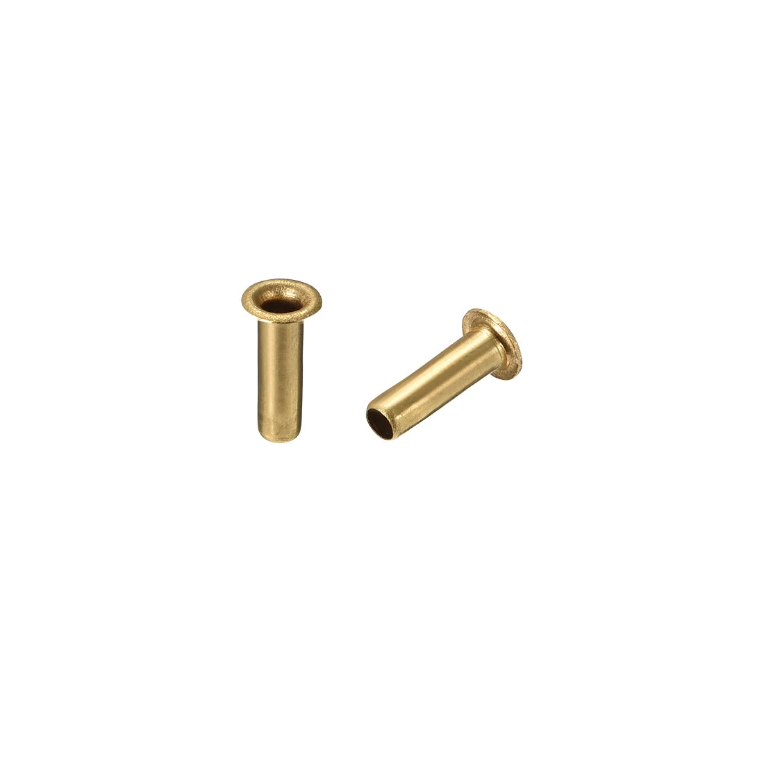 200Pcs 3mm x 10mm Through Hole Copper Hollow Rivets Grommets Circuit Board PCB