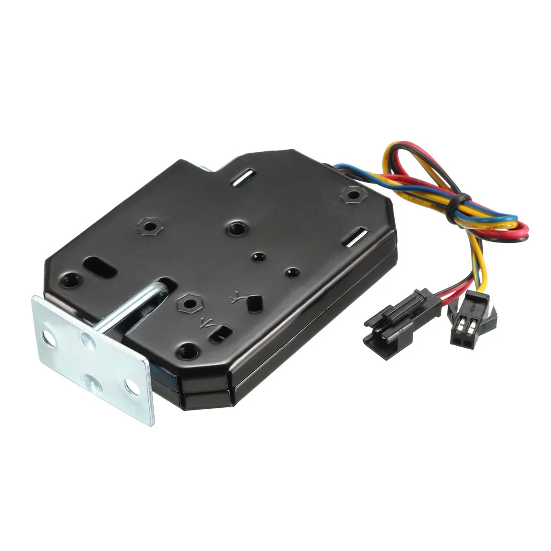 DC 24V 1A Electromagnetic Solenoid Lock Electirc Magnetic Lock for Cabinet Door Lock