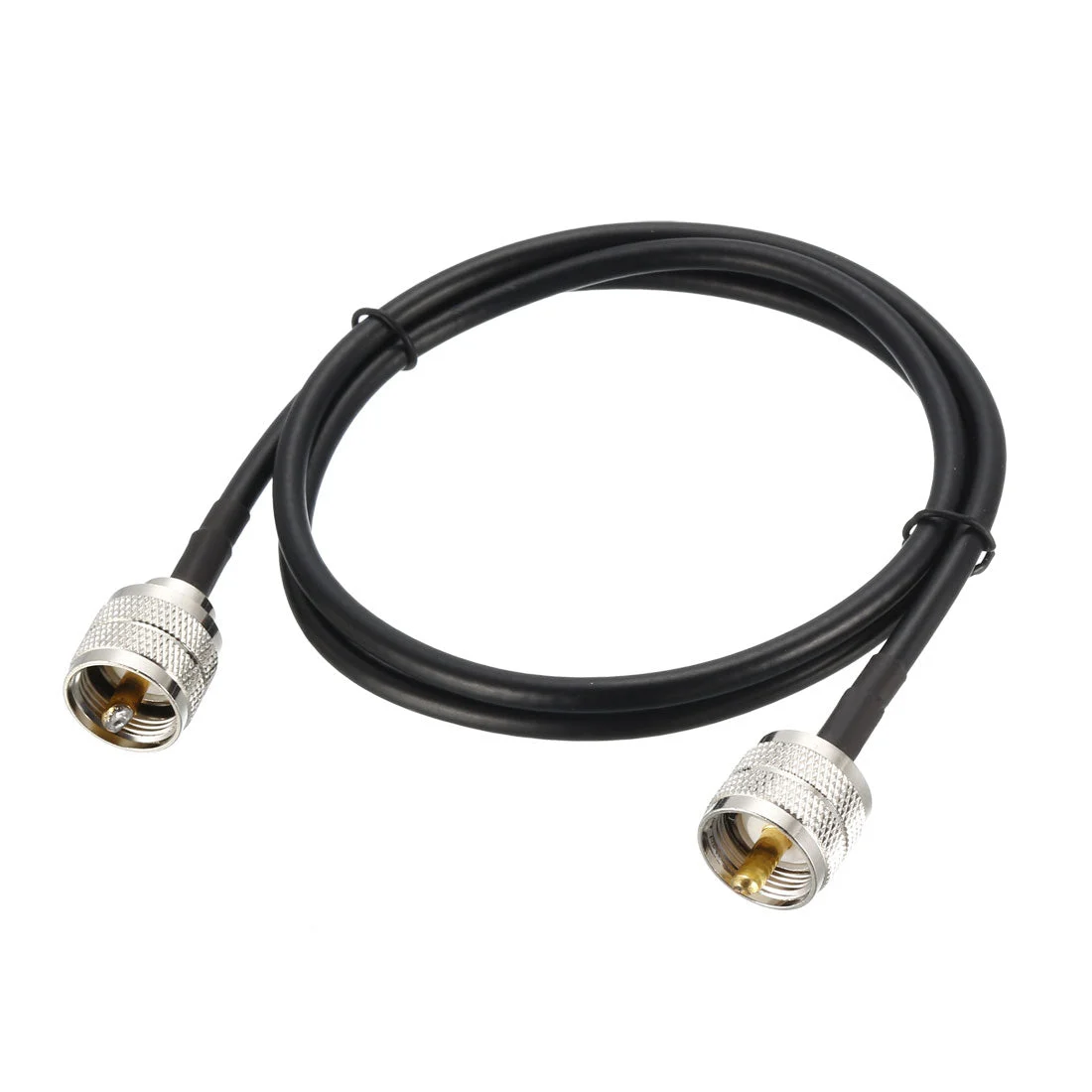 RG58 RF Coax Cable UHF () Male to UHF () Male Antenna Cable 8 Ft