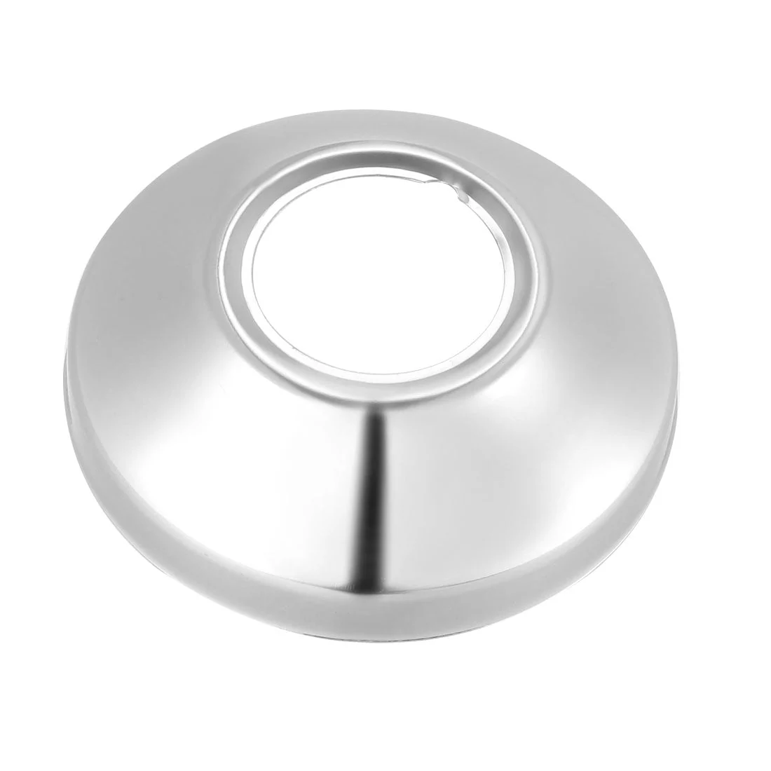 Round Escutcheon Plate 63x19mm Stainless Steel for 25mm Diameter Pipe 2Pcs
