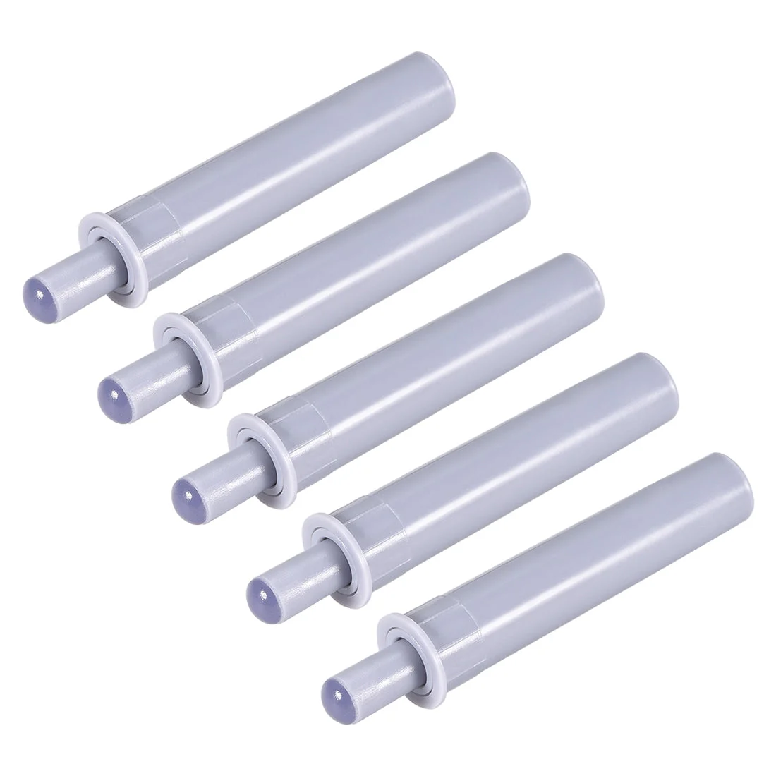 Damper Buffers Soft Quiet Close for Cabinet Door Drawer Gray 5pcs