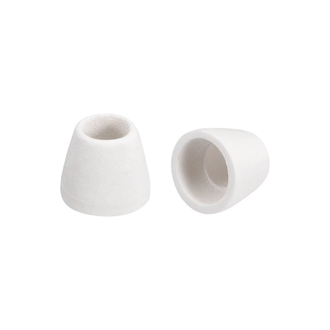100pcs 8mm Dia Ceramic Insulator Bead Tapered Insulation Bead for Heat Shrink Tubing Heating Wire