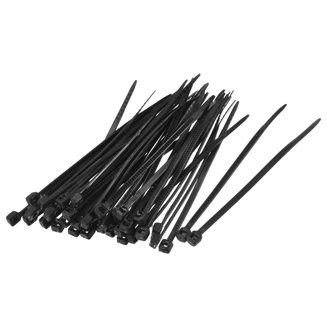 Cable Zip Ties 120mmx1.8mm Self-Locking Nylon Tie Wraps Black 300pcs