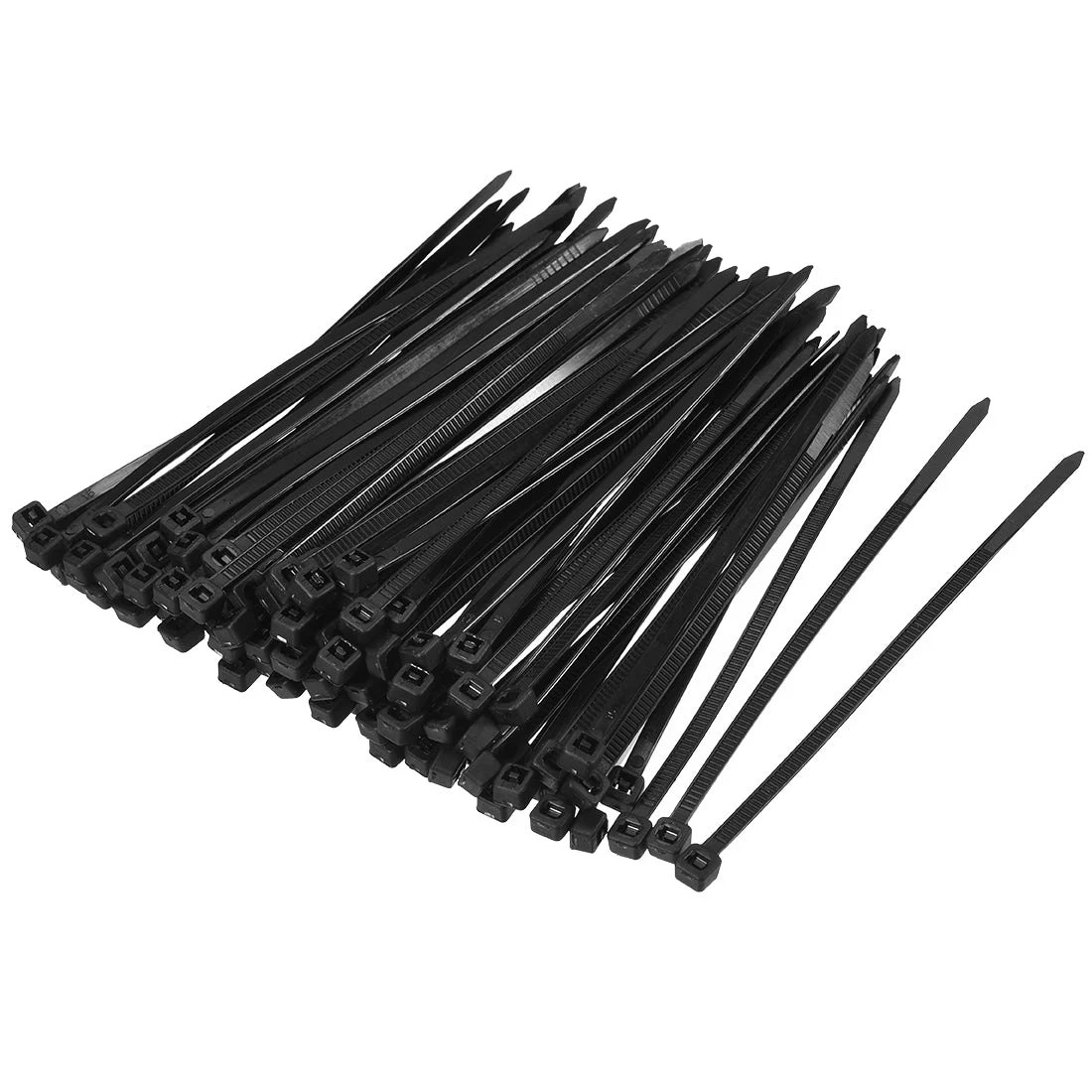Cable Zip Ties 150mmx2.8mm Self-Locking Nylon Tie Wraps Black 150pcs