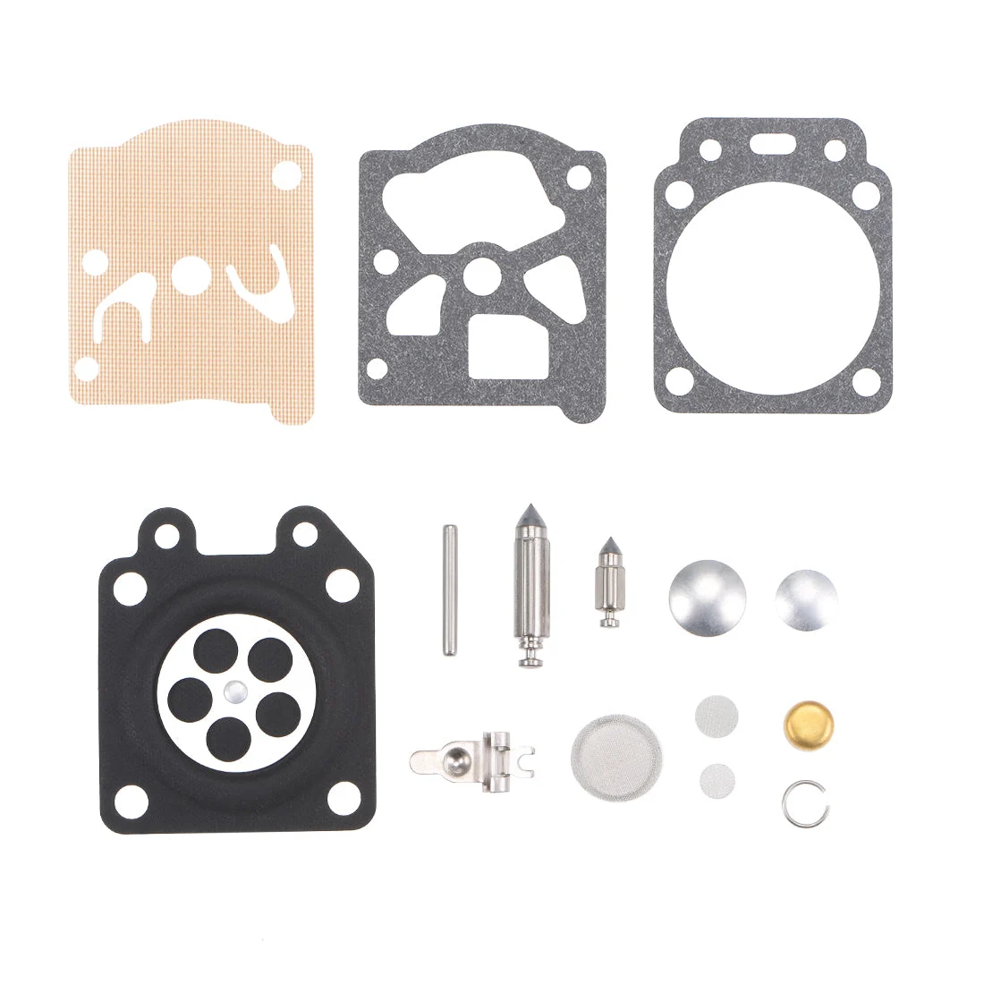 Carburetor Rebuild Kit Gasket Diaphragm K20-WTA for K20WAT K20 WAT WT WA Series WA-198 WA-207 WA-217 WA-218 WA-219 WA-226 WA-227 WT2 Engines Carb 2pcs