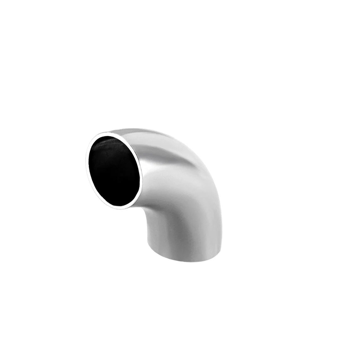 Stainless Steel 304 Pipe Fitting Long Radius 90 Degree Elbow Butt-Weld 5/8-inch OD 1mm Pipe Size