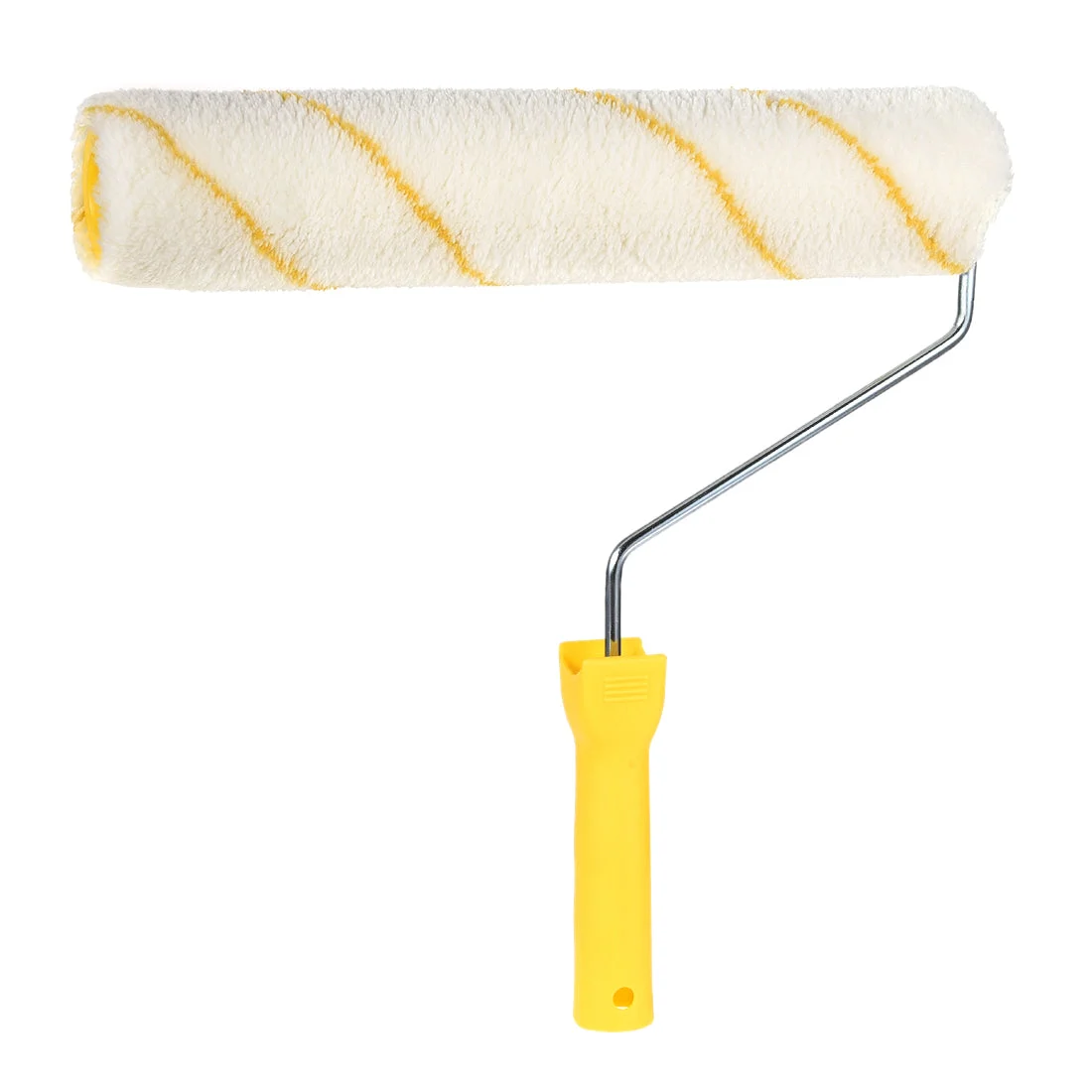 Uxcell Paint Roller Brush 12" for Wall Painting Treatment with Plastic Handle